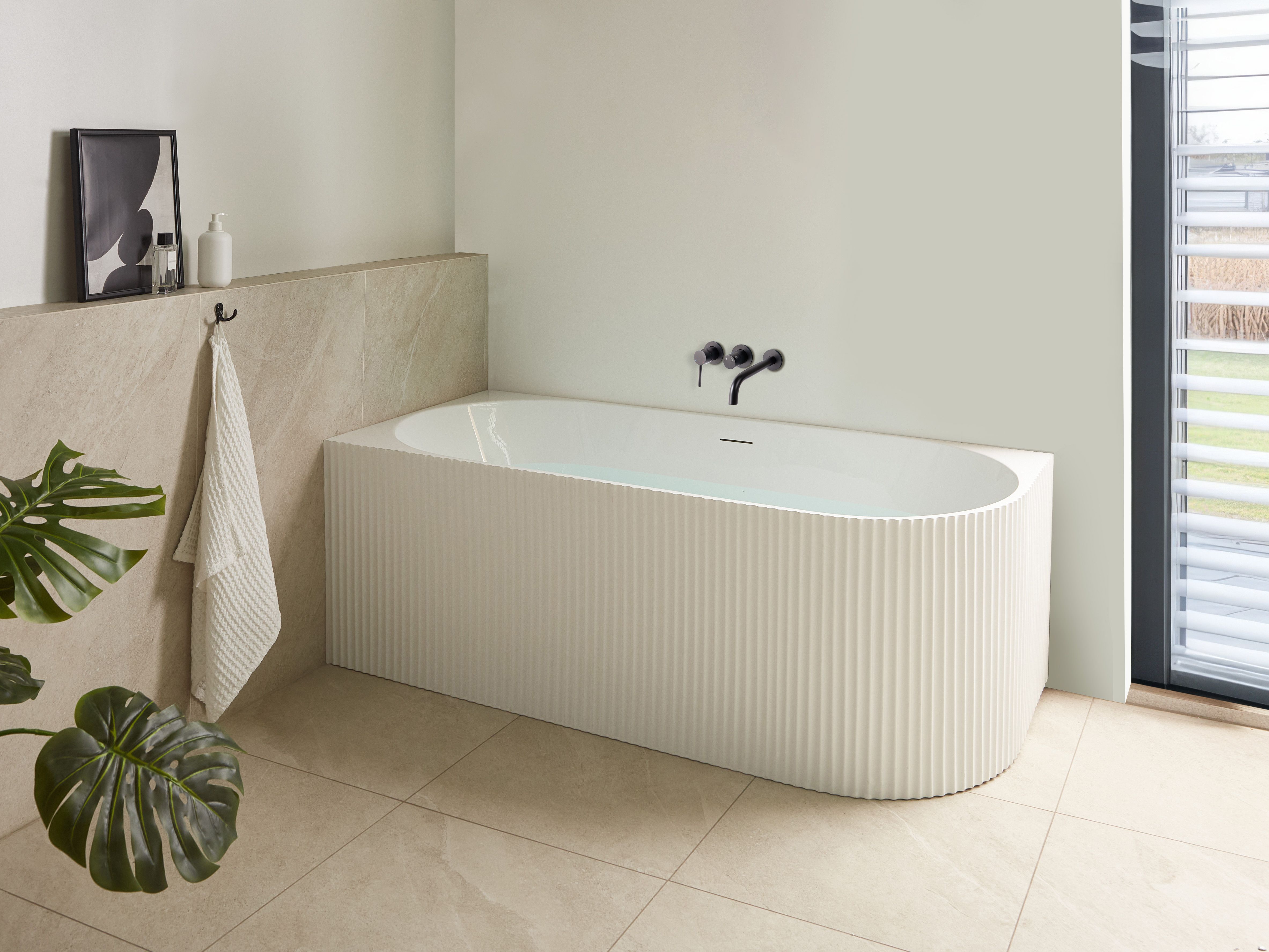 Bathtub GOCTA Right Hand 1700 x 780 mm White