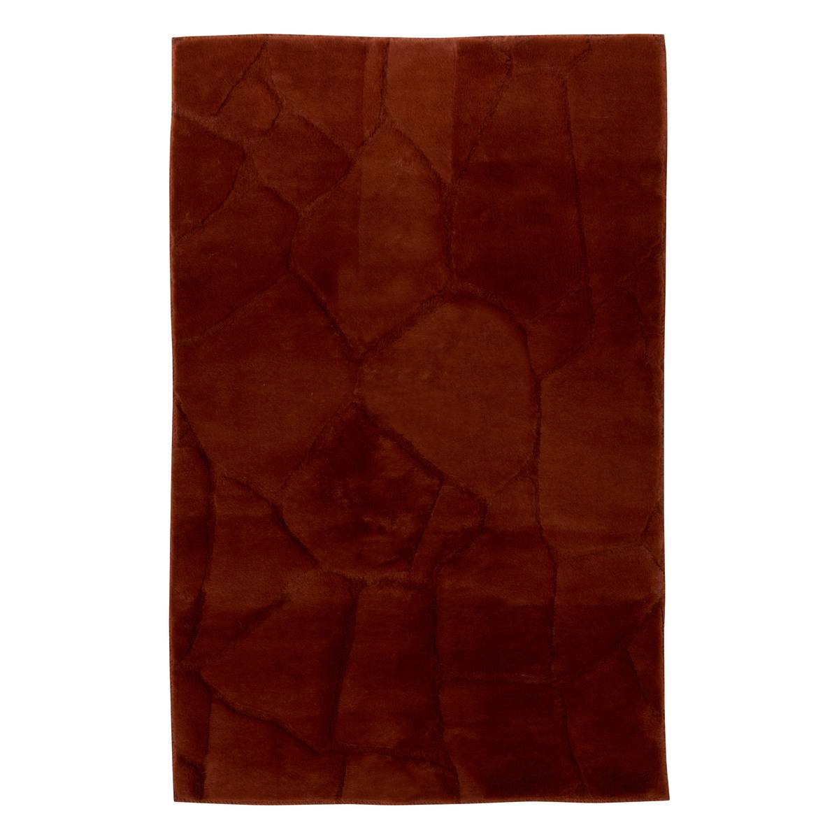 Faux Fur Rug "Onina" Amber, 90x60 cm