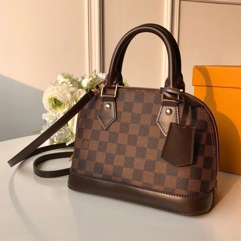 Louis Vuitton Alma BB Replica – Damier Ebene (N41221)