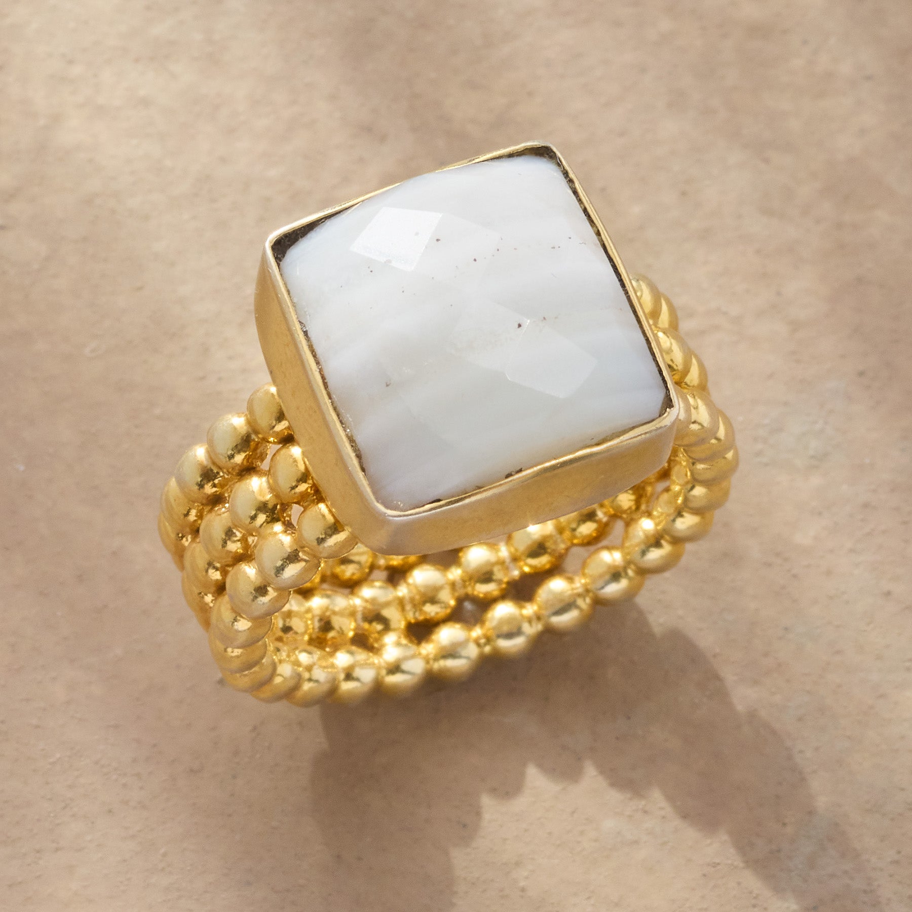 Gossamer Square Ring - Sundance Clothing