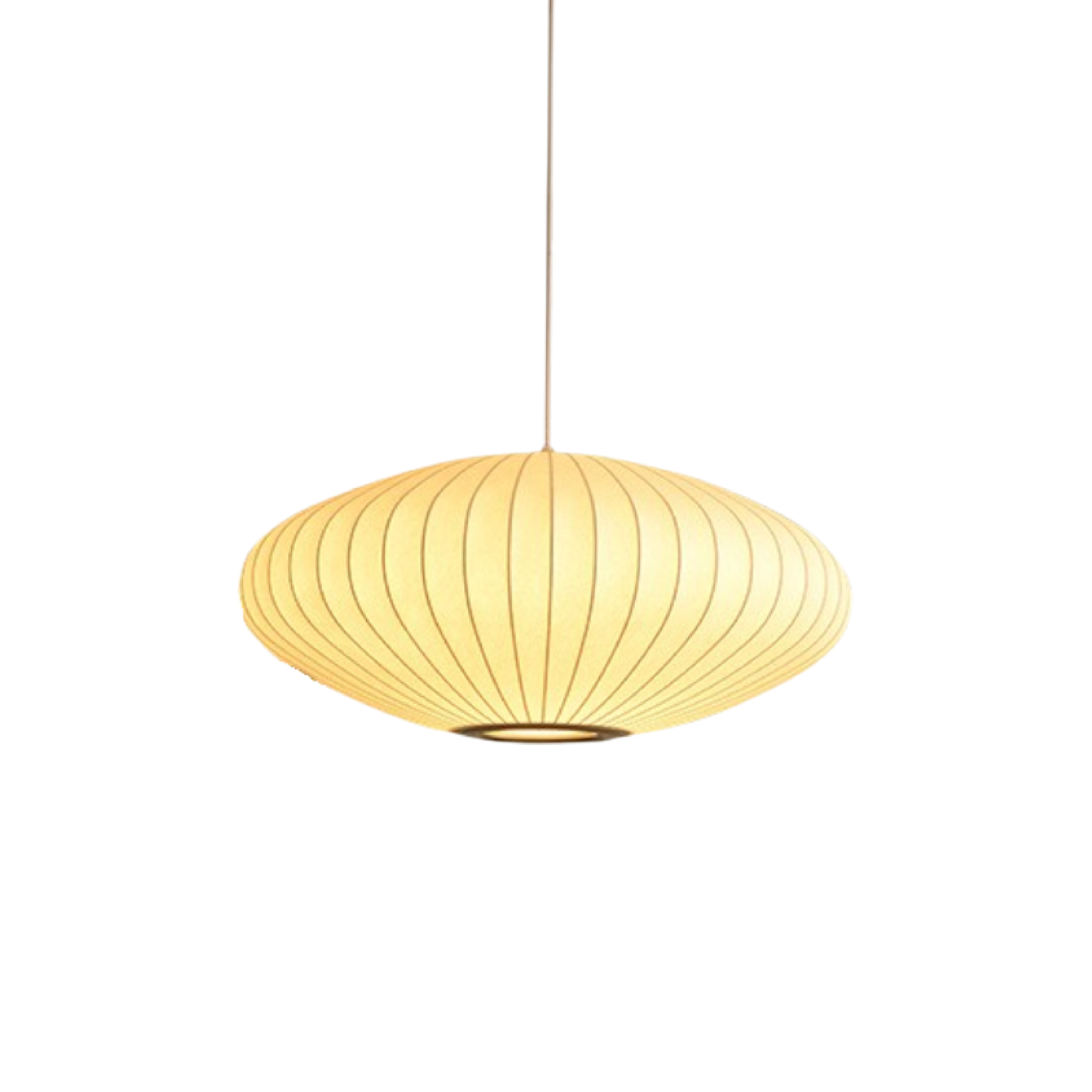 Italiaanse Hanglamp van Zijde met LED – Verstelbare Hoogte voor Eettafel en Woonkamer Verlichting