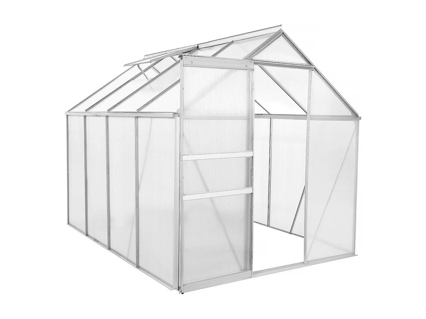 Serre jardin polycarbonate 250 x 190 x 195 cm 