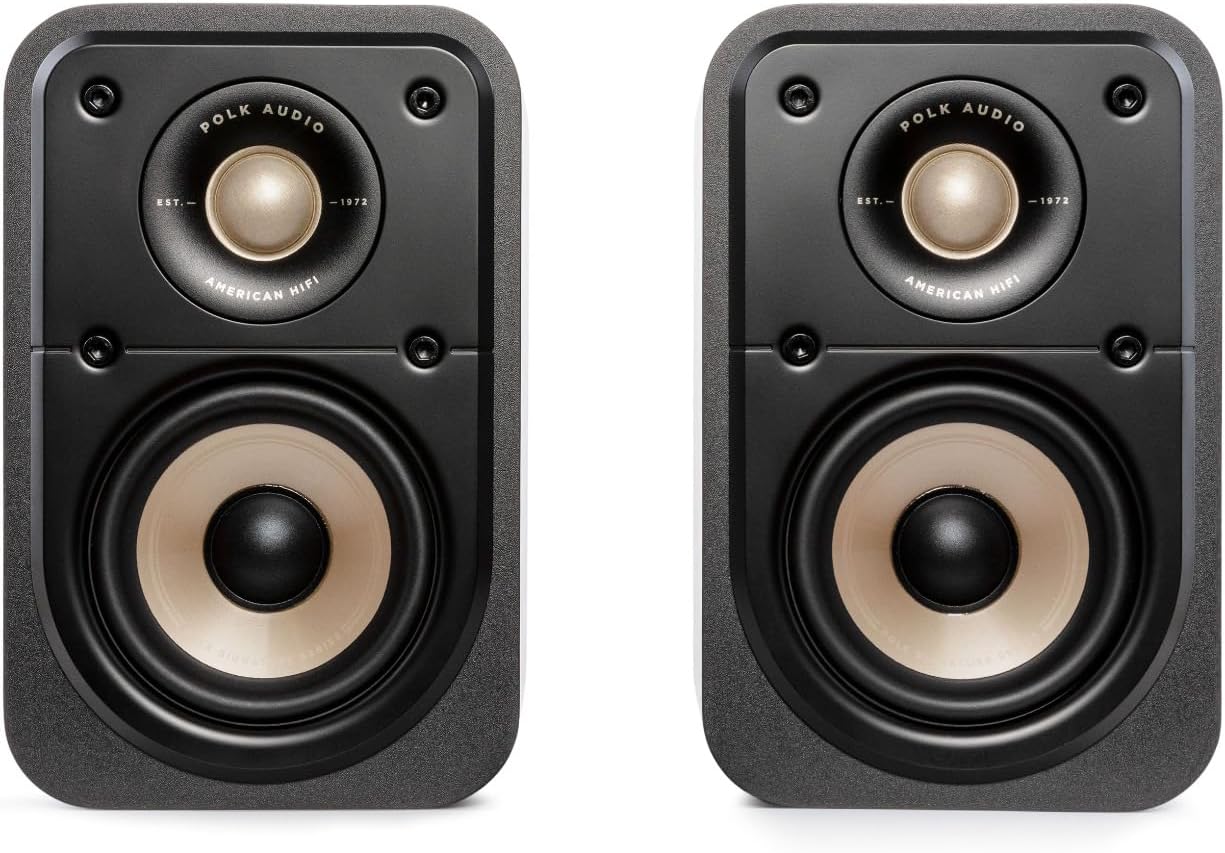 Polk Signature Elite ES10 Surround Sound Speakers - Hi-Res Audio Certified  Dolby Atmos & DTS:X Compatible  1