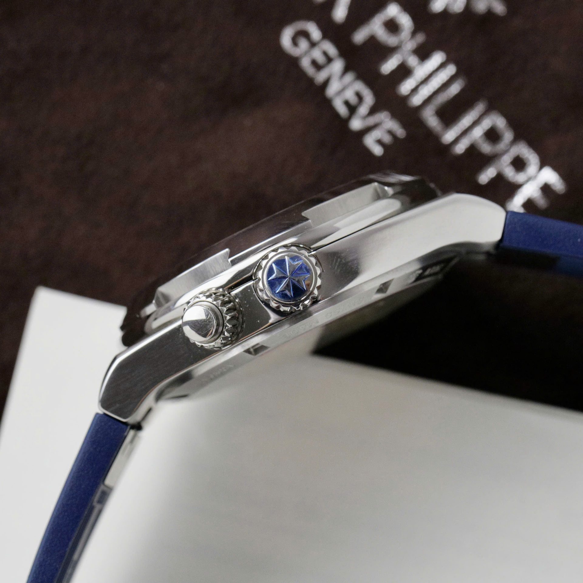 Vacheron Constantin Replica Watch Overseas Dual Time 7900V Blue PZ Factory 41mm - Top club