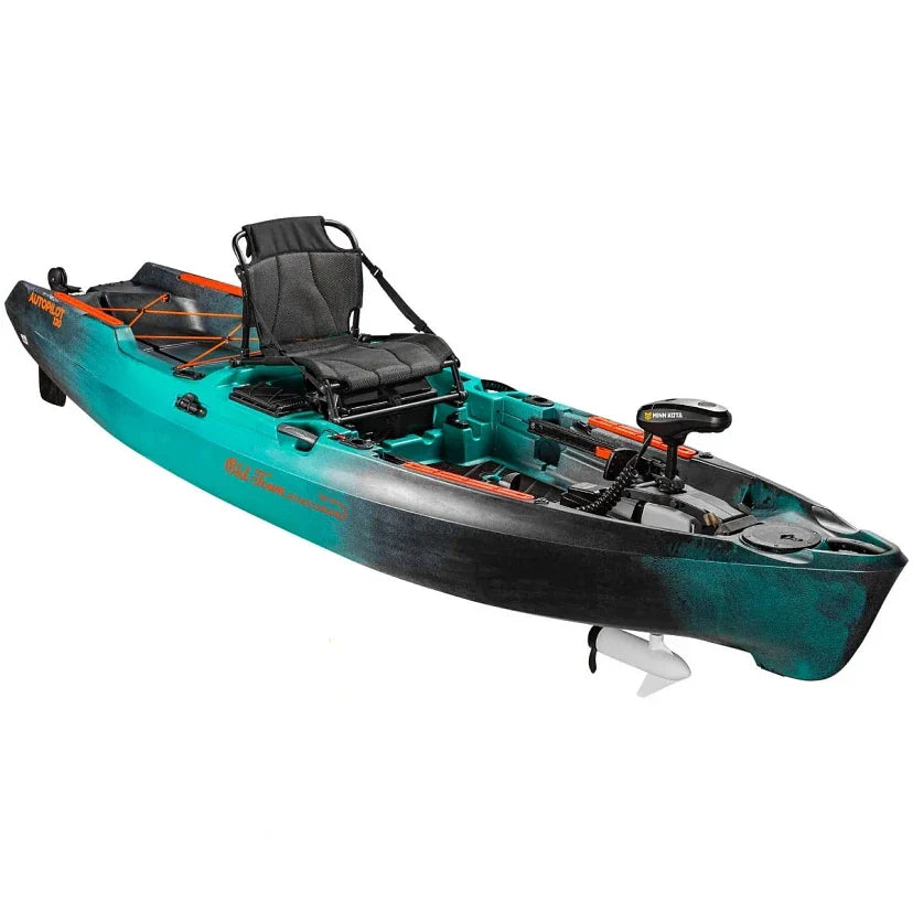 Old Town Sportsman AutoPilot 120 Motorized Fishing Kayak with Minn Kota Trolling Motor  12-ft