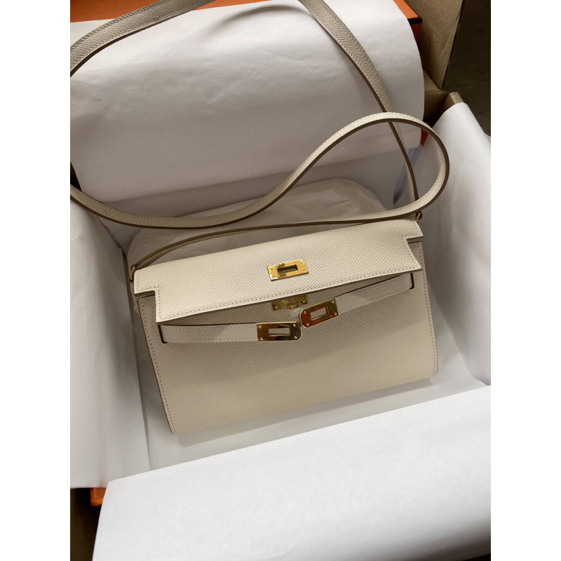 Replica Hermes Kelly Wallet To Go Woc 499041 Off-White1:1High-quality replica