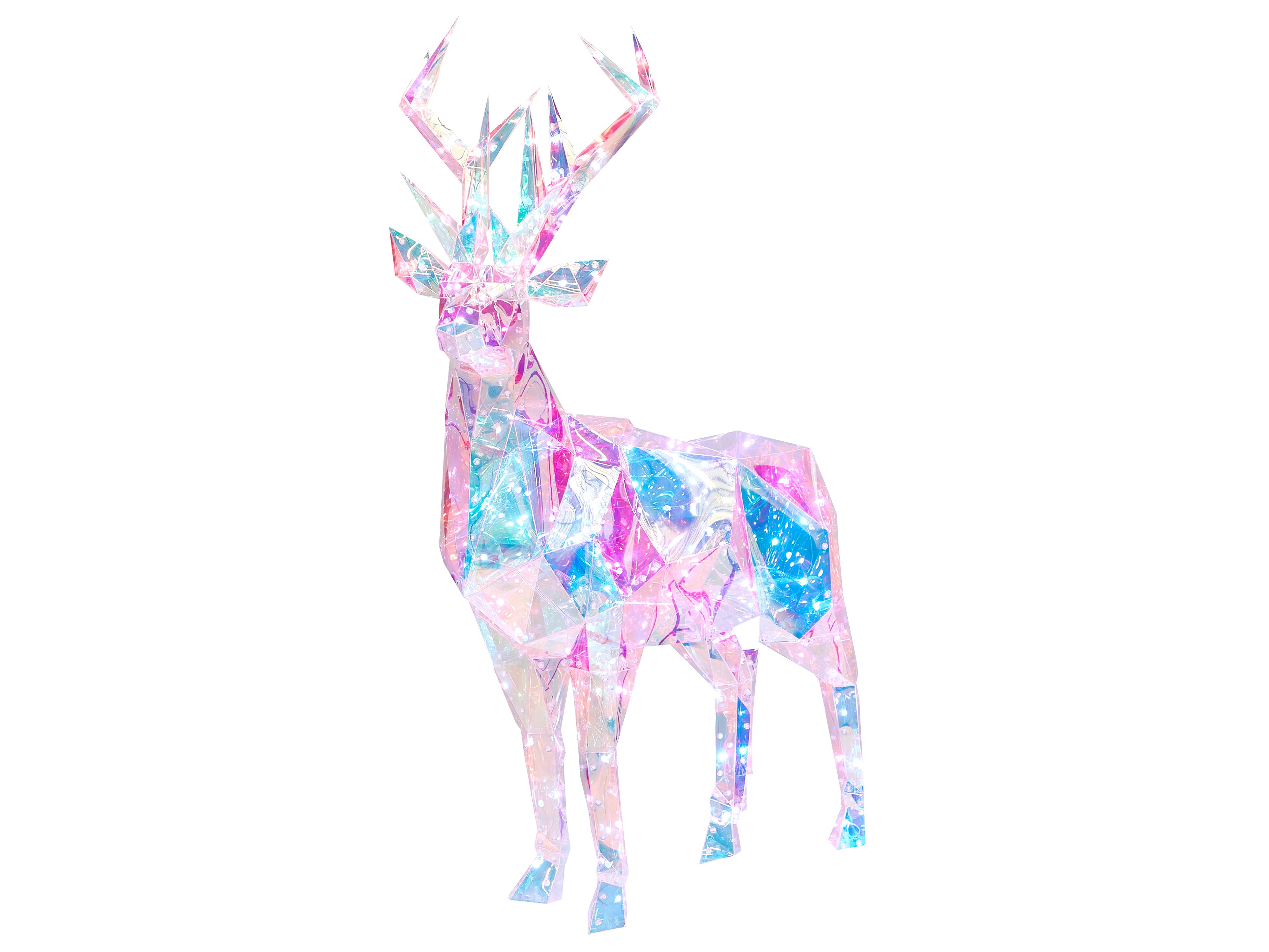 Outdoor Decoration LED POLARIS Reindeer 90 cm Multicolour