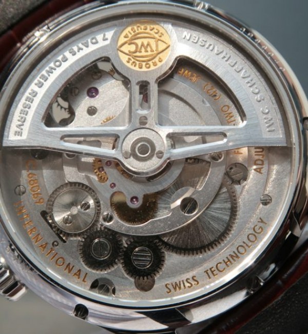 Replica IWC TF Portuguese Tourbillon IW5046 Black Dial - Top club