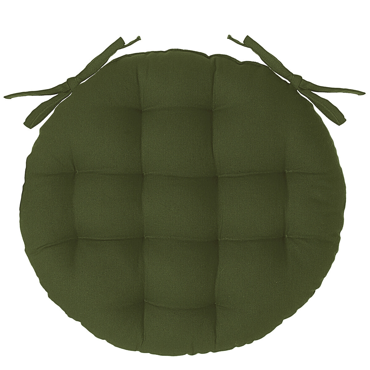Round chair cover Khaki green, D.38 cm