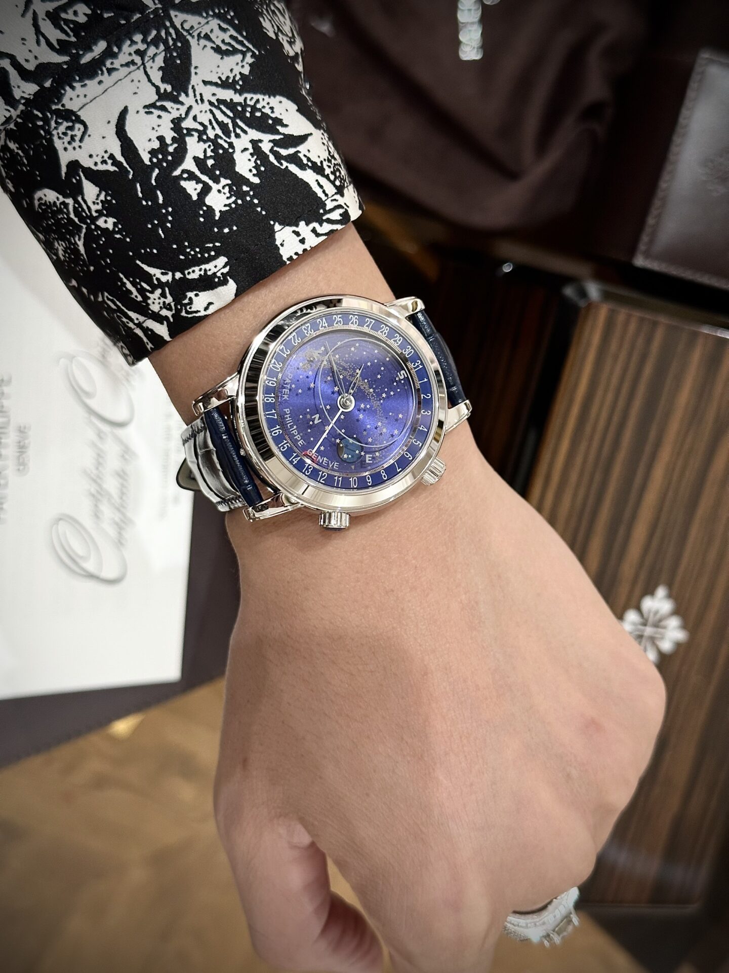 Patek Philippe Complications 6102 Replica 11 Watch Blue 44mm - Top club