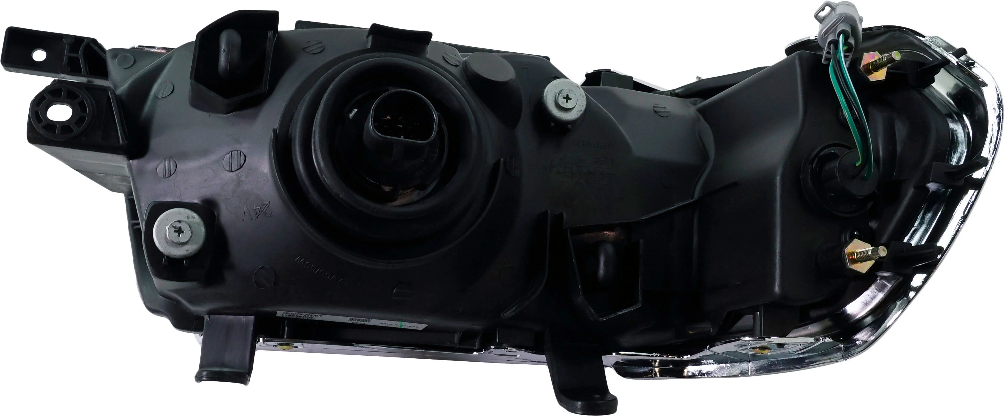 Headlight Compatible With 2000-2004 Mitsubishi Montero Sport Left Driver Halogen With bulb(s)