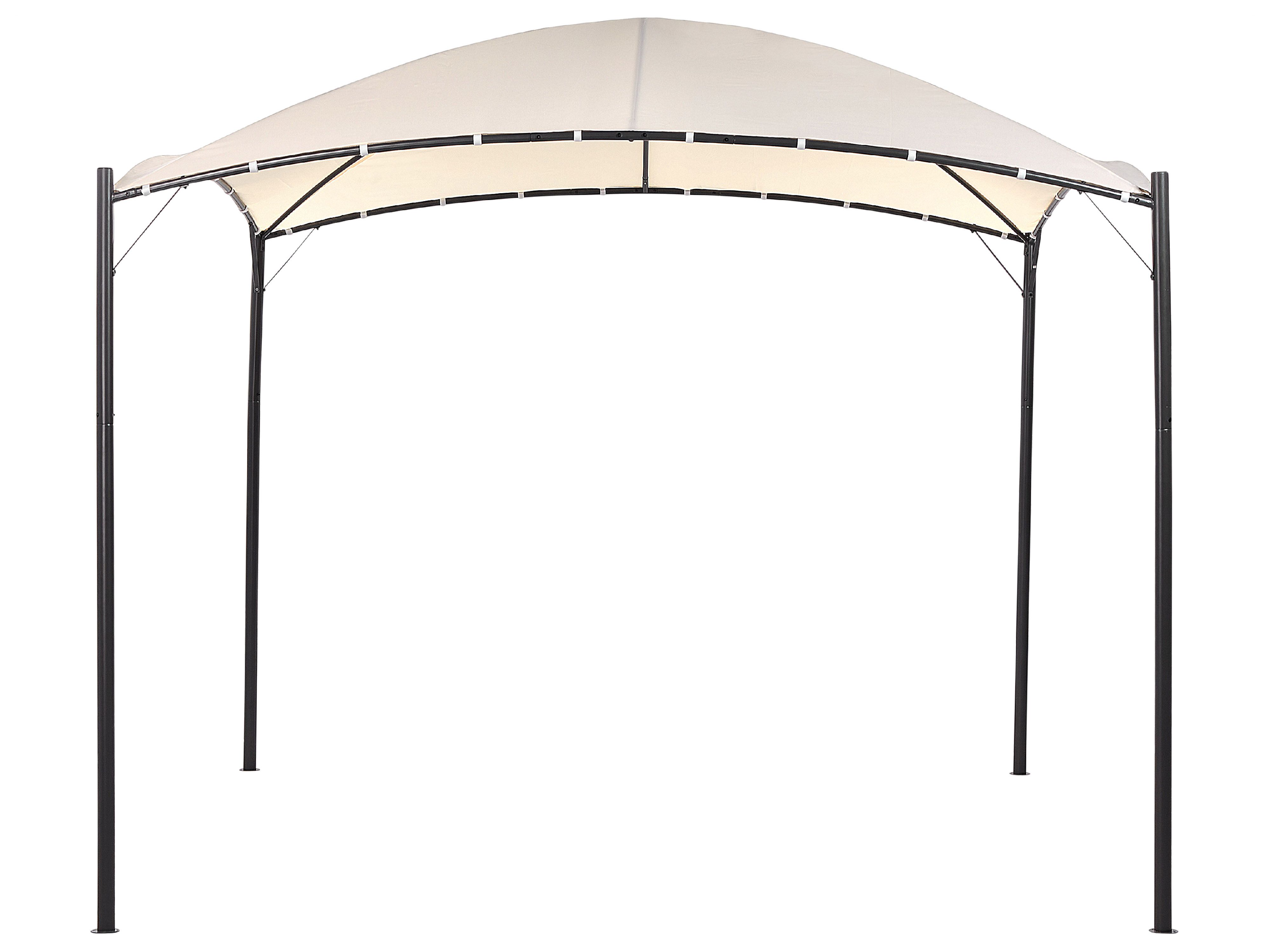 Gazebo VOMERO Metal 305 cm 305 cm Beige
