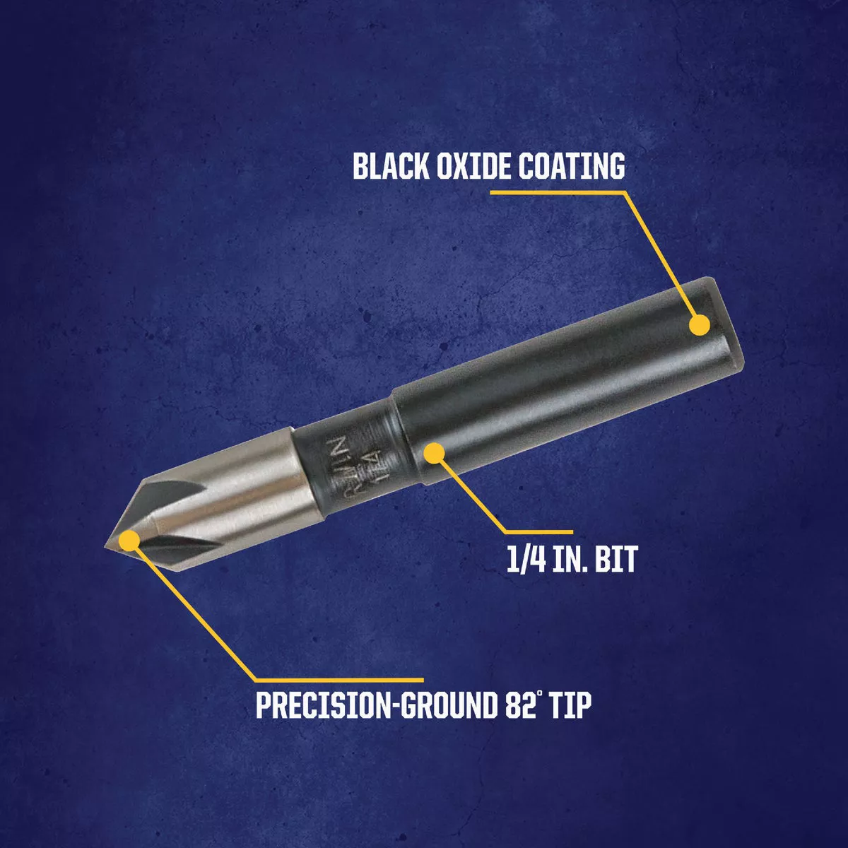Irwin Round Most Machineable Metals Countersink