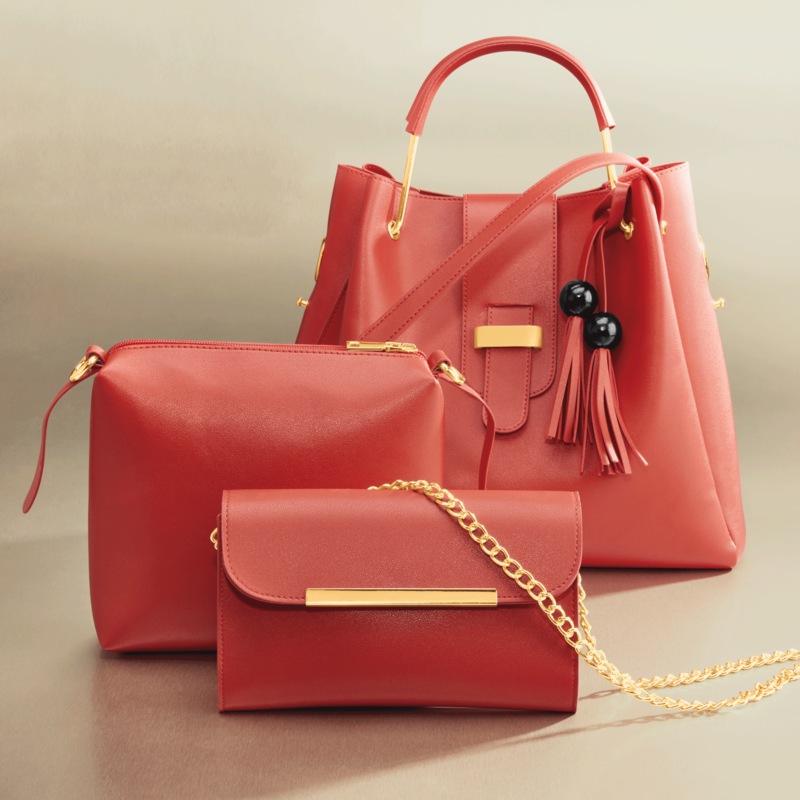 Cilia 3-Piece Women's Satchel - MIDNIGHT VELVET CATALOG