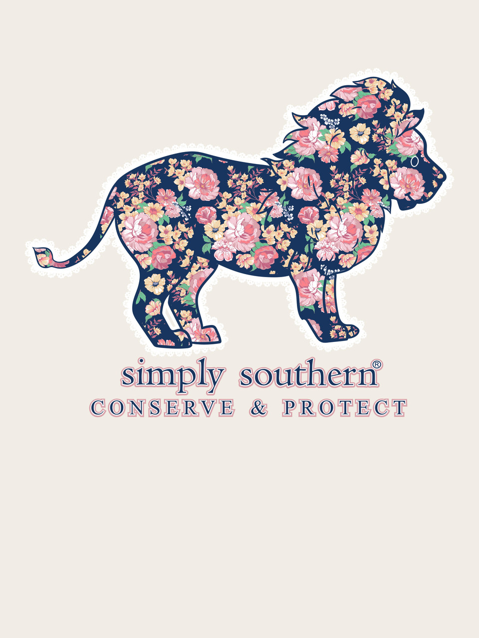 YTH-LS-TRACKL4-GRDN-LINEN - Simply Southern Outlet