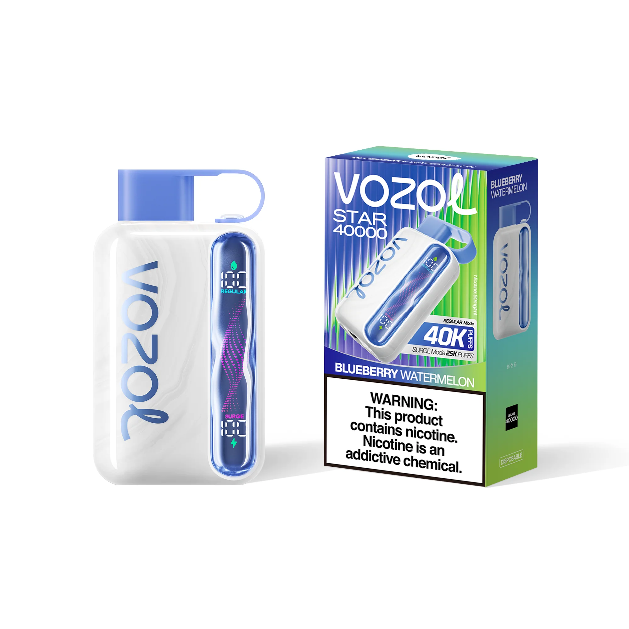 VOZOL STAR 40K jednorazowy e-papieros (wszystkie smaki)