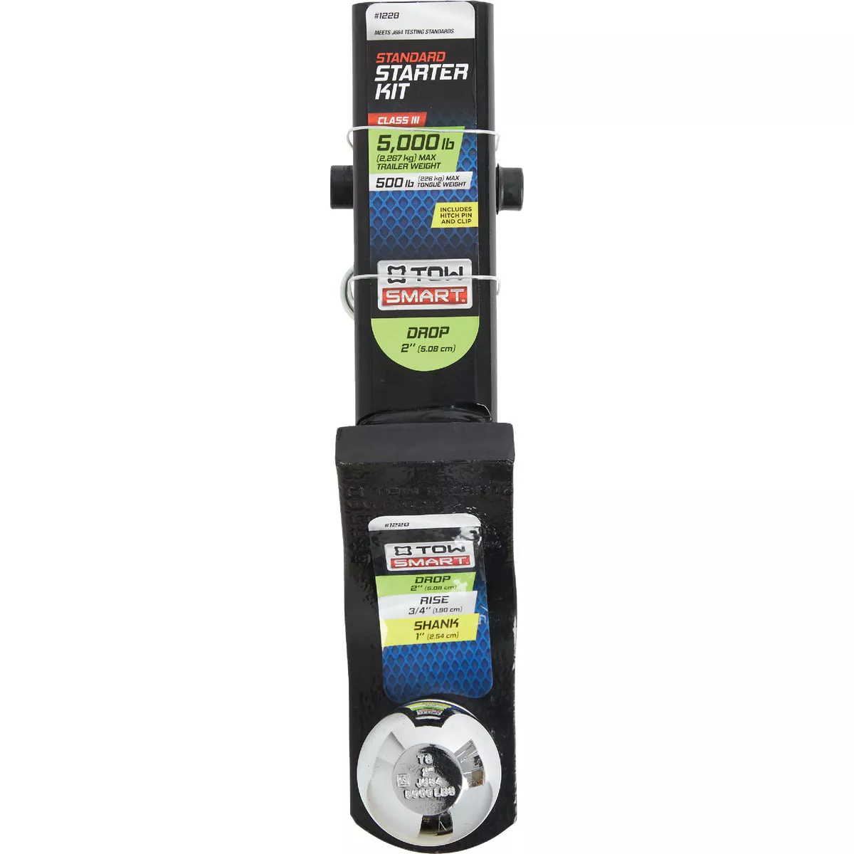 TowSmart Class III 2 In. Drop Starter Towing Kit, 5000 Lb. Capacity