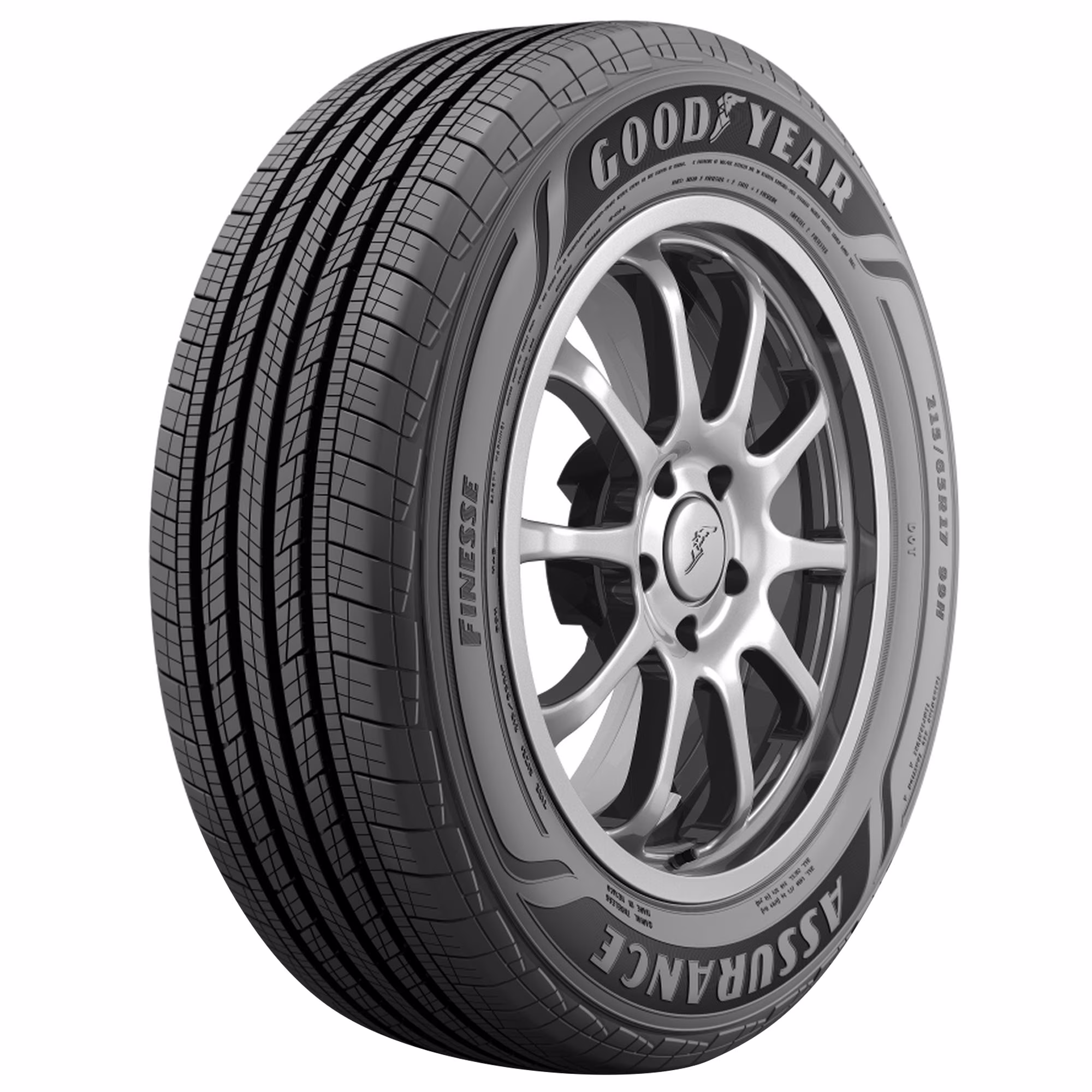 Goodyear Assurance Finesse All-Season 235/55R19 101H Passenger Tire