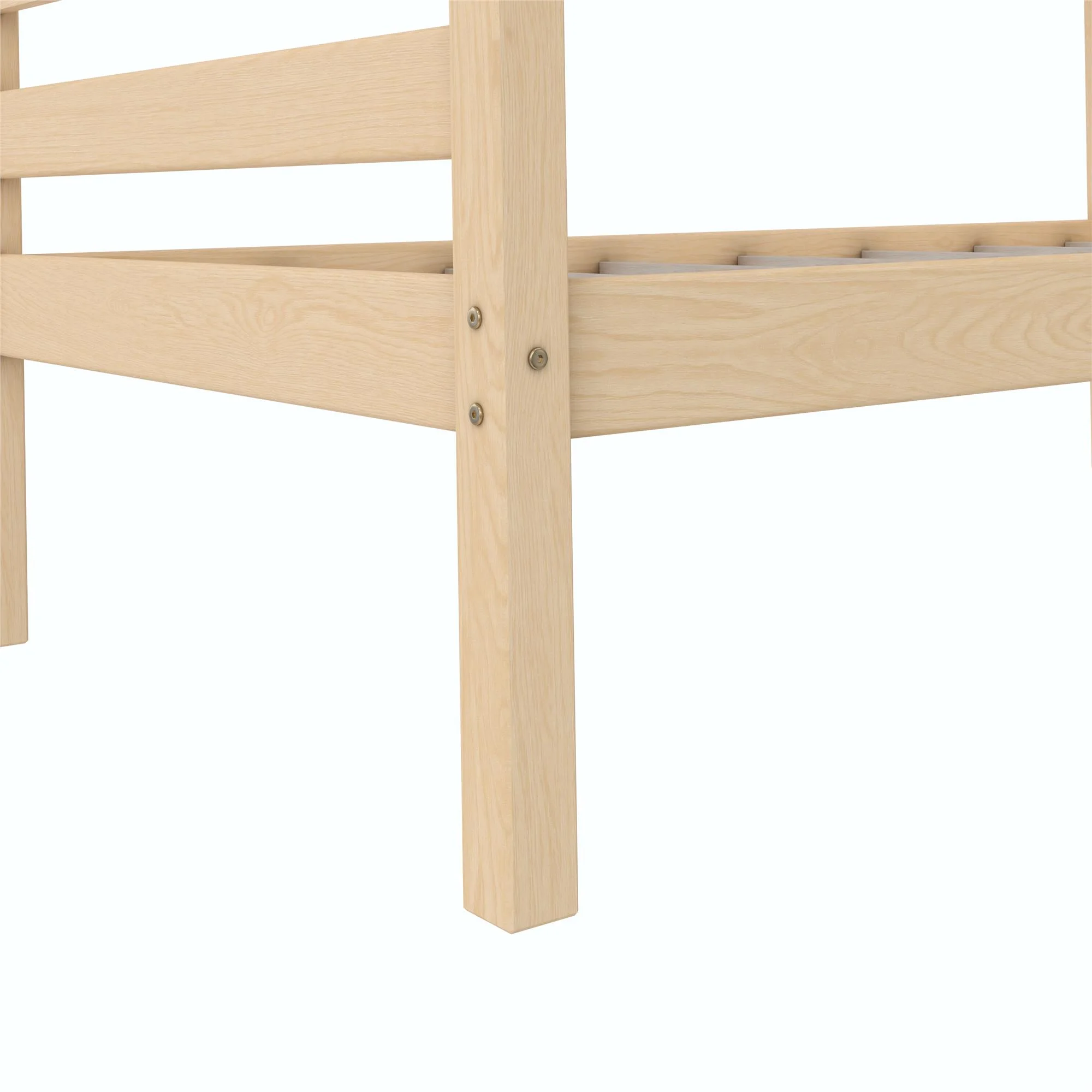 Better Homes & Gardens Leighton Solid Wood Twin-over-Twin Convertible Bunk Bed, Vanilla - Image 51