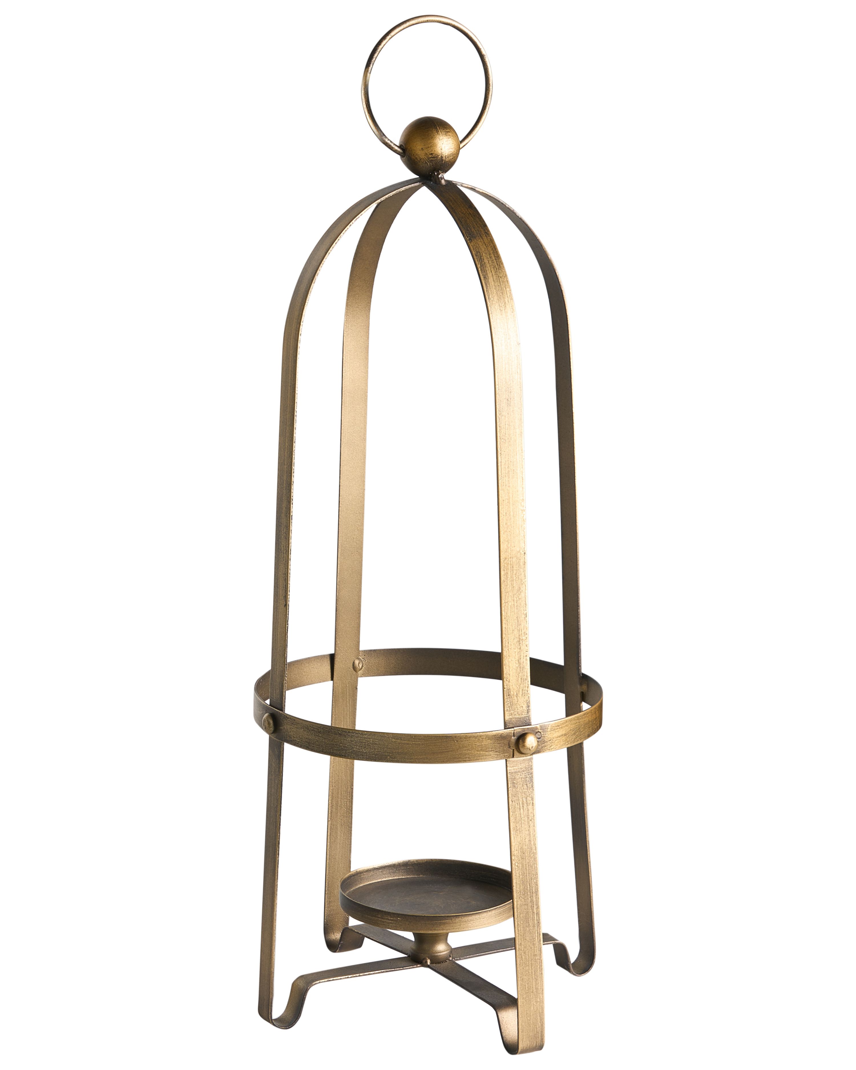 Candle Holder MARAWI Metal 48 cm Gold
