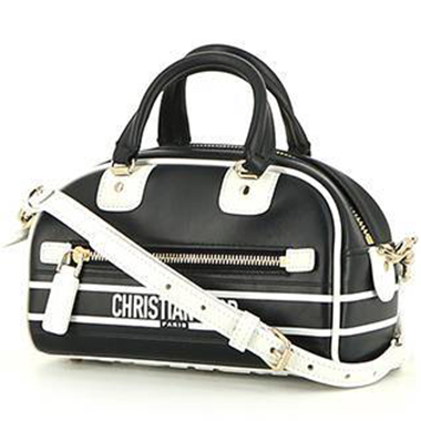 Dior Bowling handbag in beige leather1:1High-quality replica