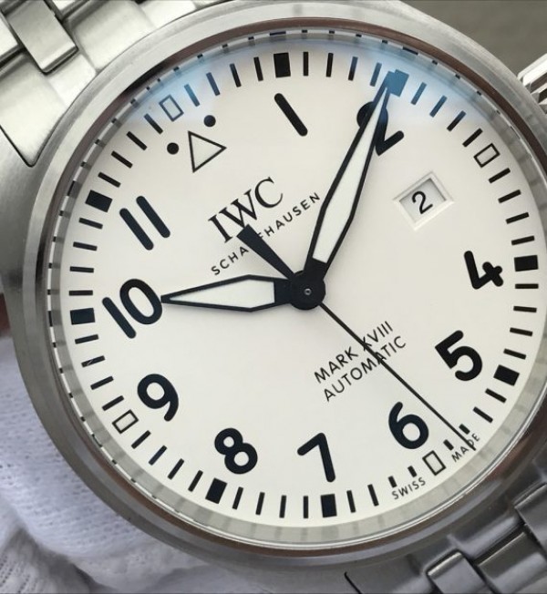 Replica IWC XF Mark XVIII IW3270 White Dial SS Bracelet A2892 - Top club