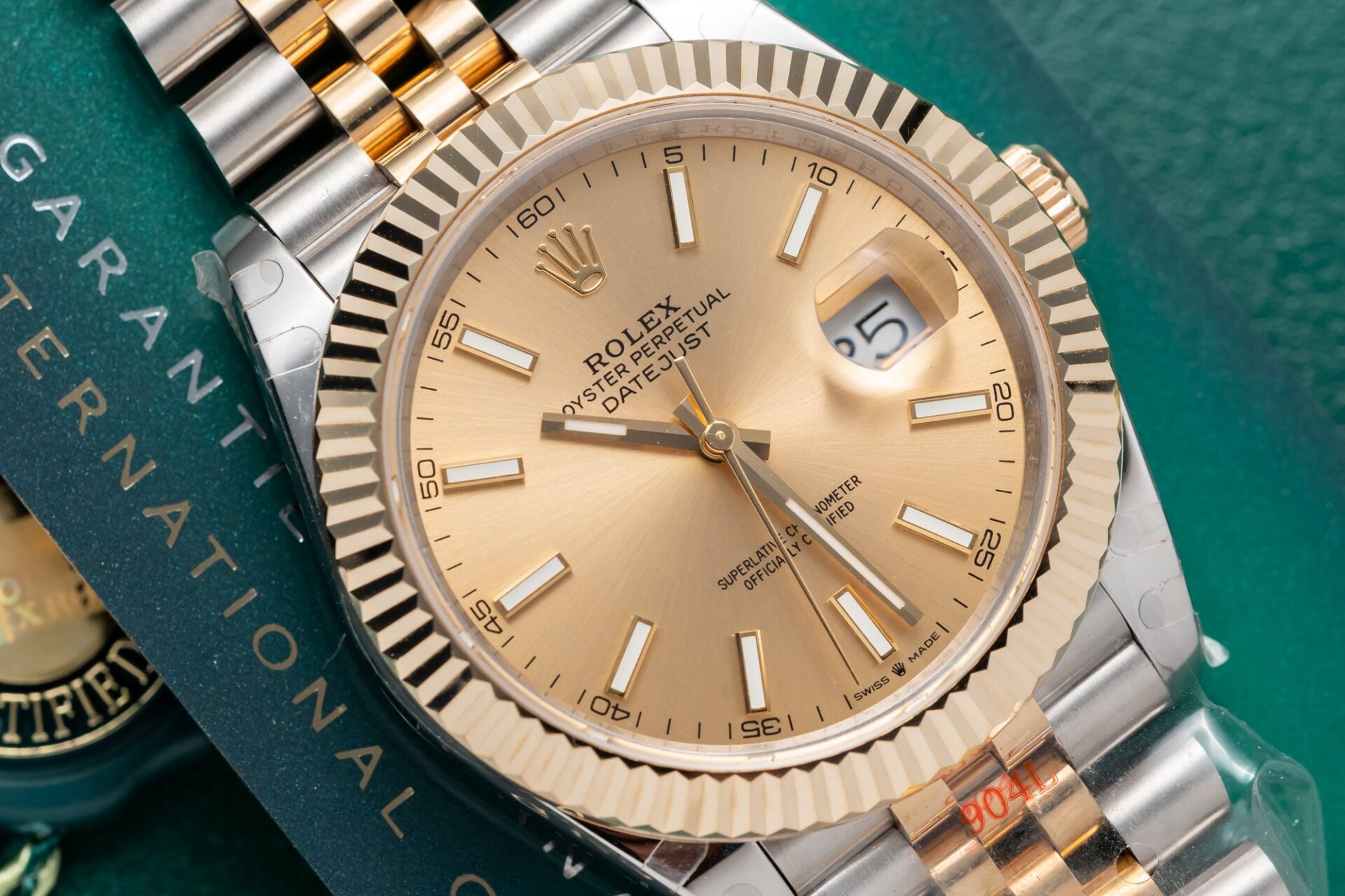 Rolex DateJust Replica Watch Jubilee Strap Gold Wrapped GM Factory 41mm - Top club