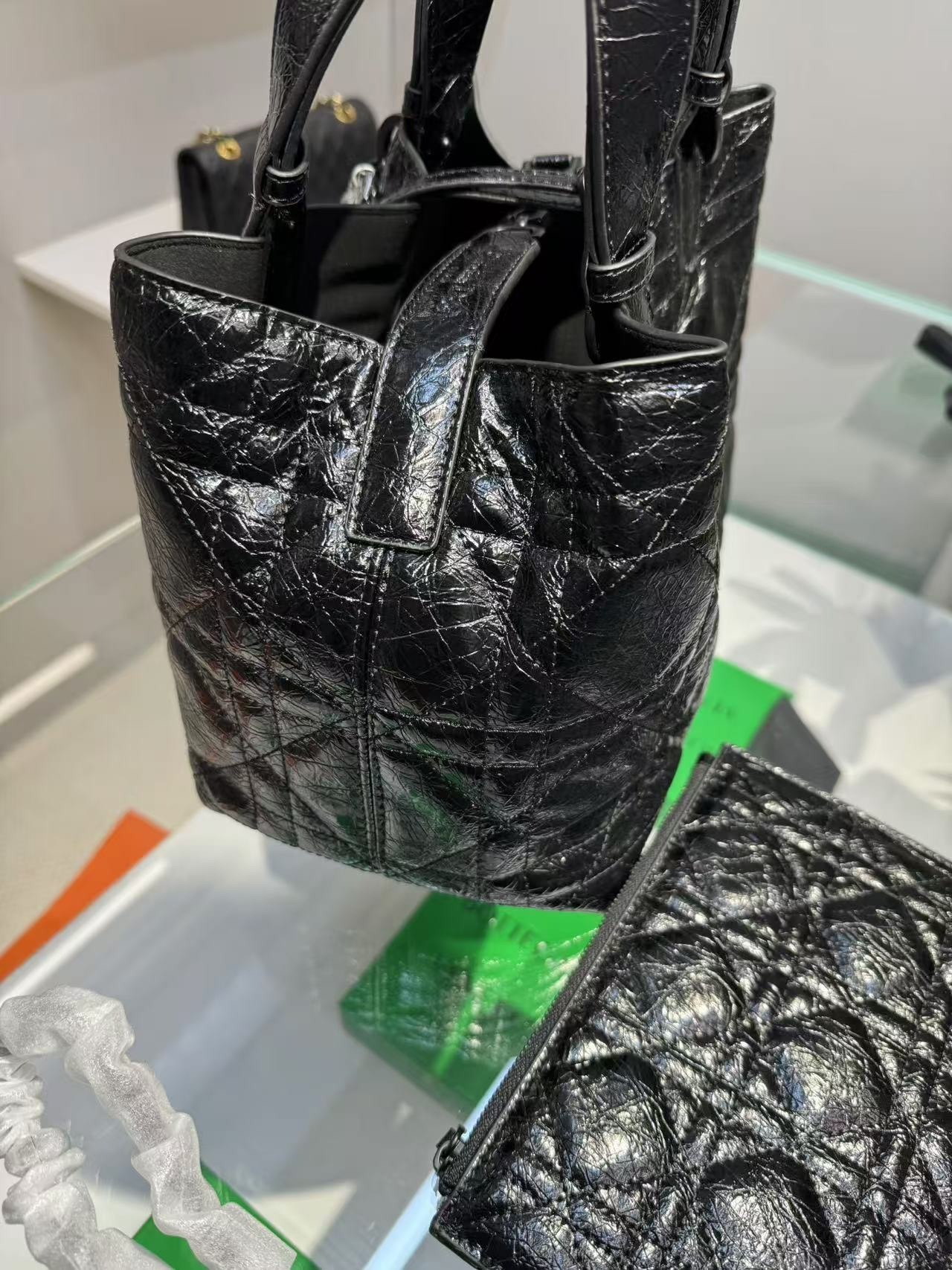 Christian Dior Medium Dior Toujours Bag Black For Women M2821SNIO_M900 – 28.5 Cm/ 11 Inches1:1High-quality replica