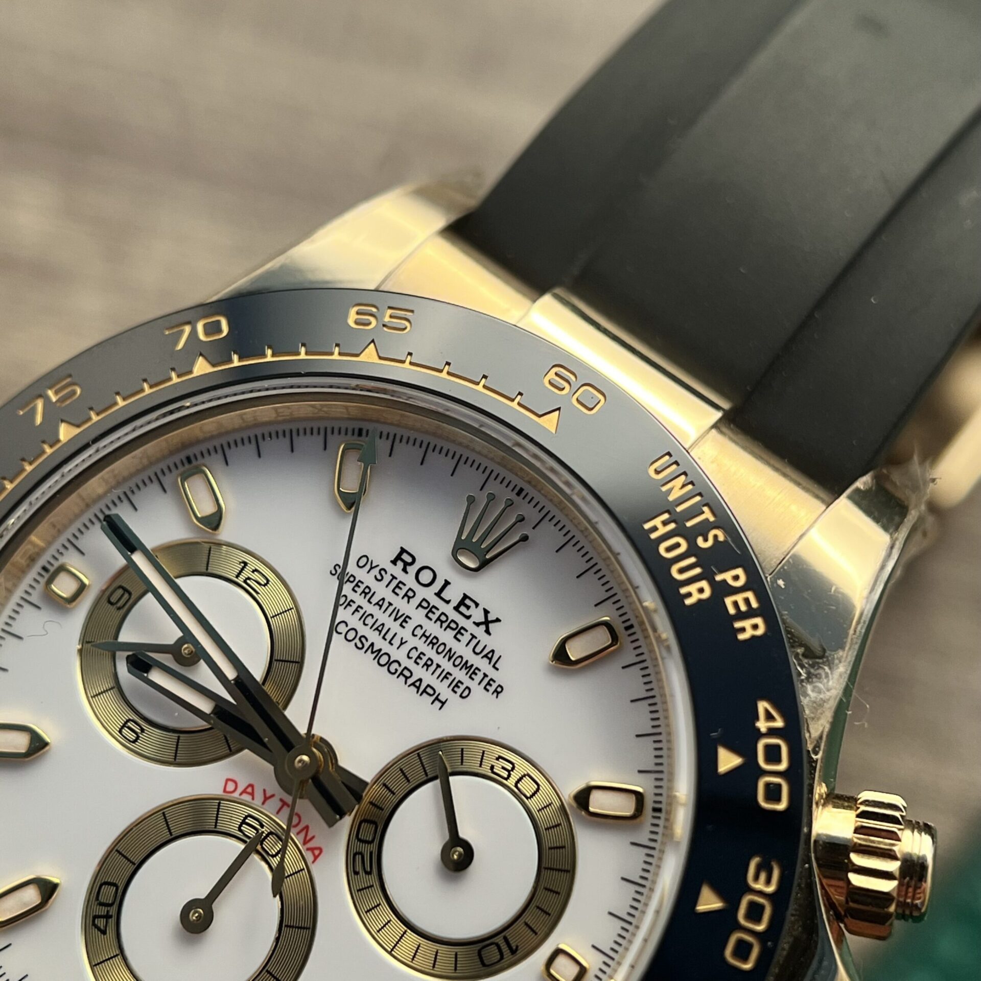 Rolex Cosmograph Daytona Replica Watch White Dial BT Factory 40mm - Top club