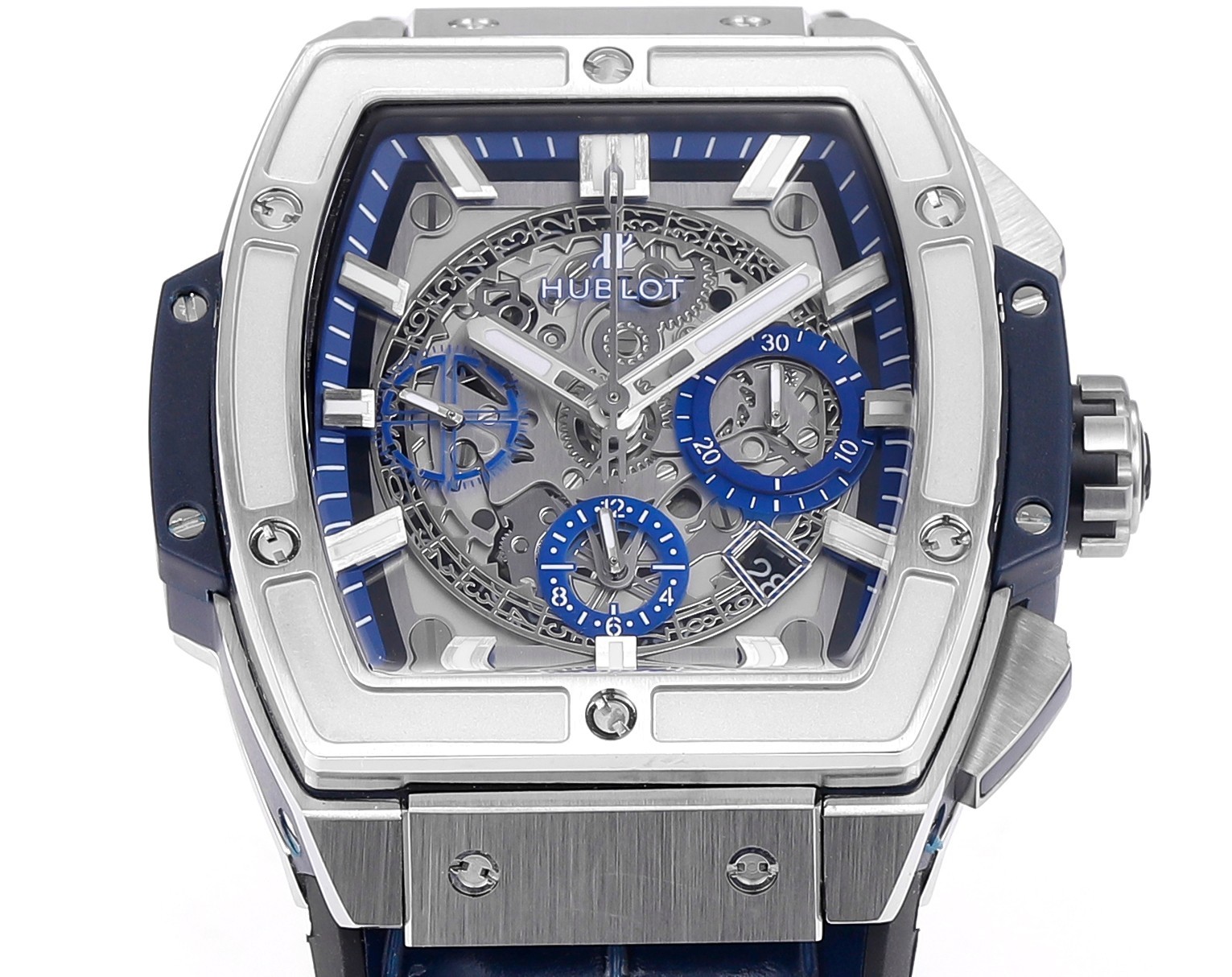 Hublot SPIRIT OF BIG BANG Chronograph, 45 mm Textured rubber strap(1:1 replica) - Top club