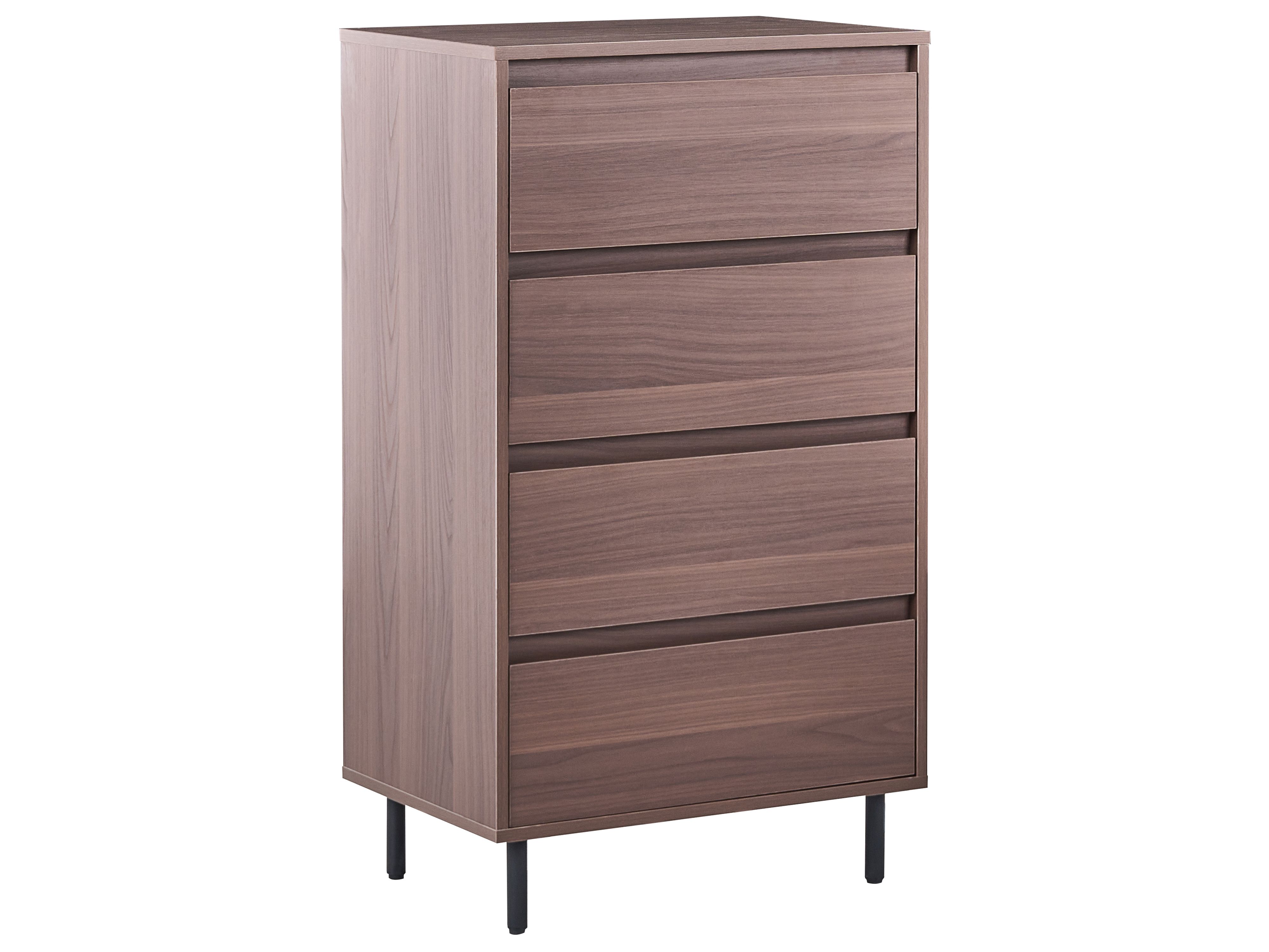 4 Drawer Chest NIKEA Dark Brown