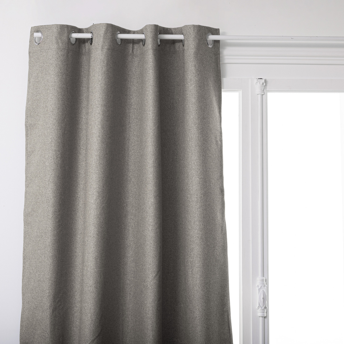 Blackout insulating curtain Grey, 140x260 cm
