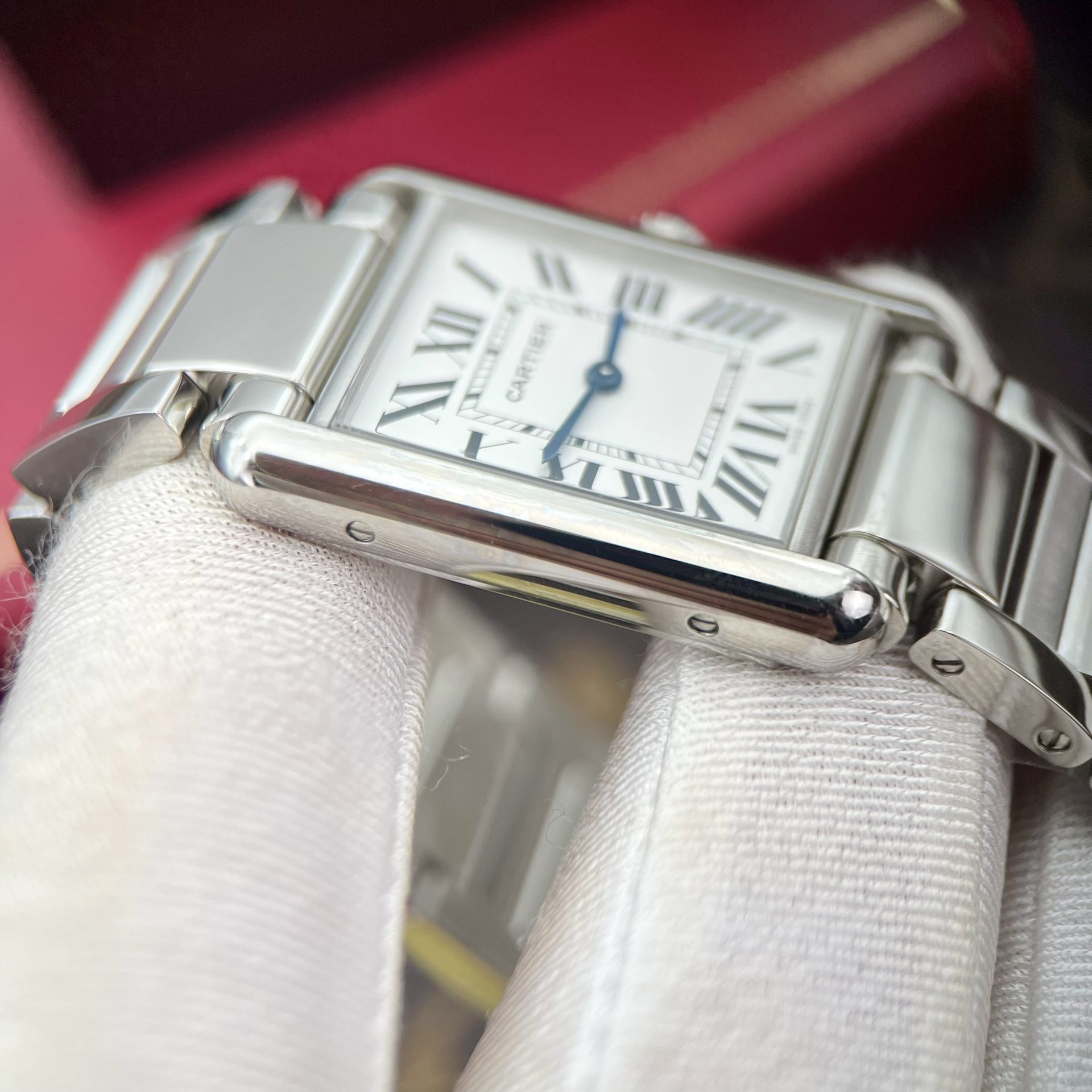 Cartier Fake Watches Tank Must White Dial Metal Wire 31x41mm - Top club
