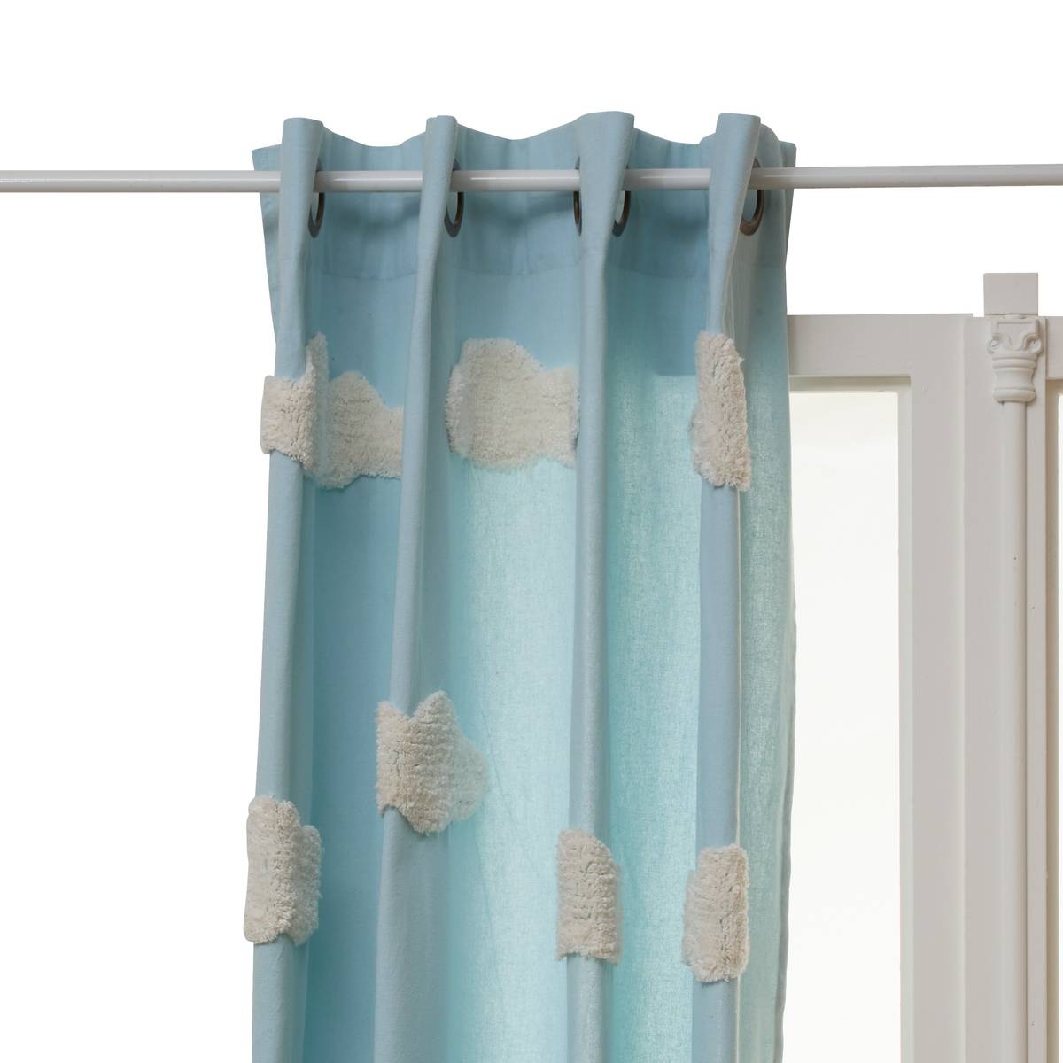 Children's Curtain "Tufy" Light blue, 260x140 cm