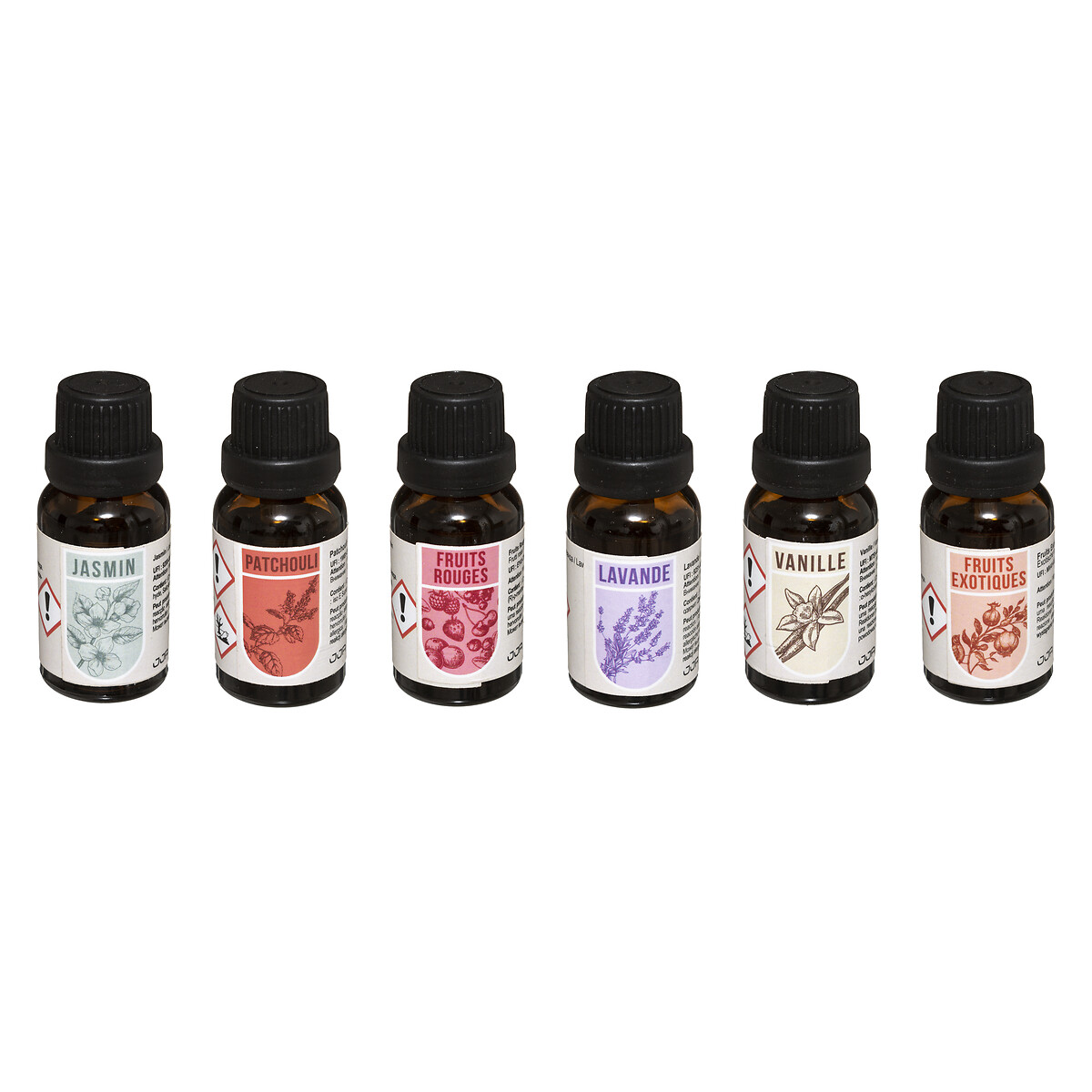 Set of 6 brittle oils 15ml