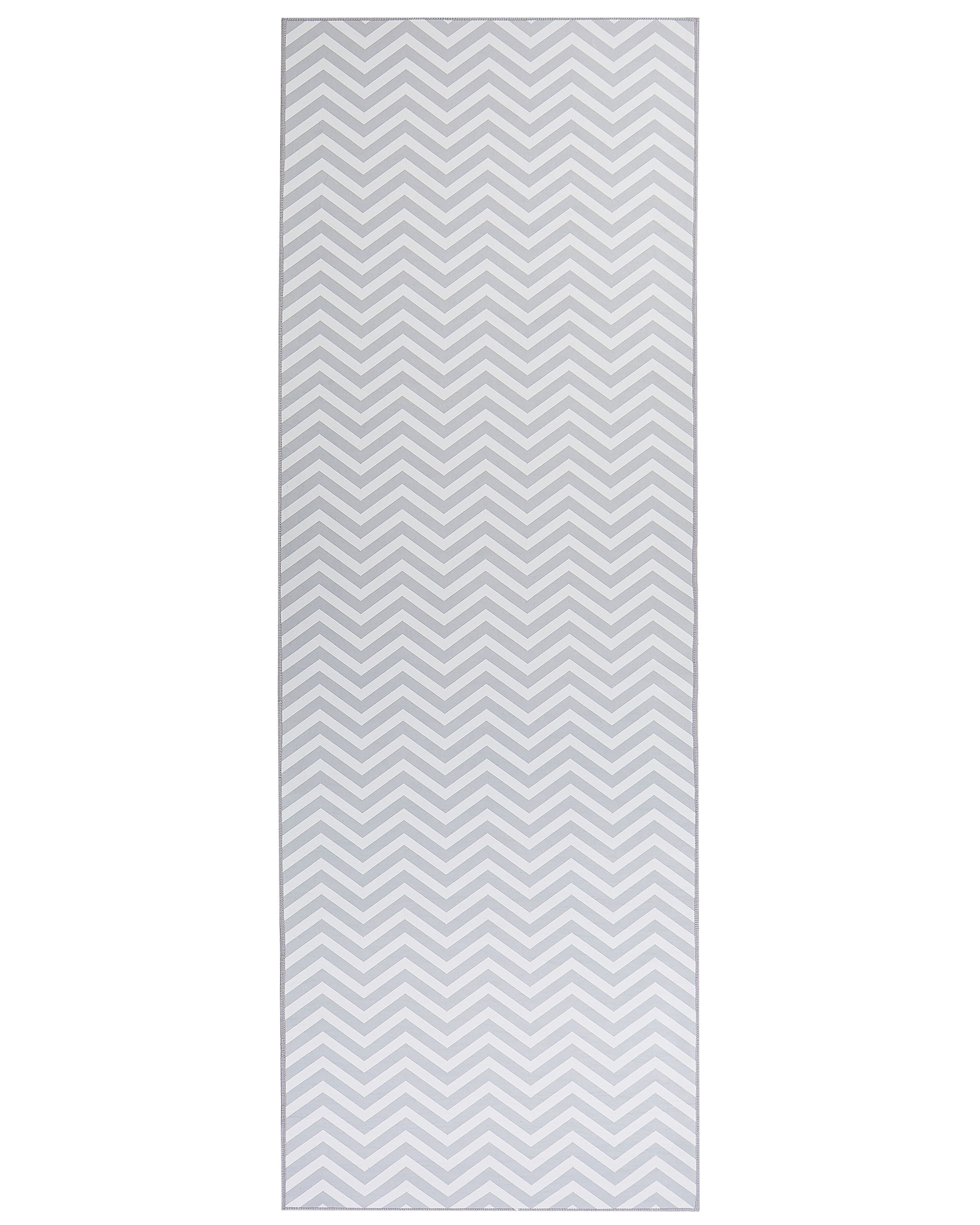 Rug SAIKHEDA White 70 x 200 cm
