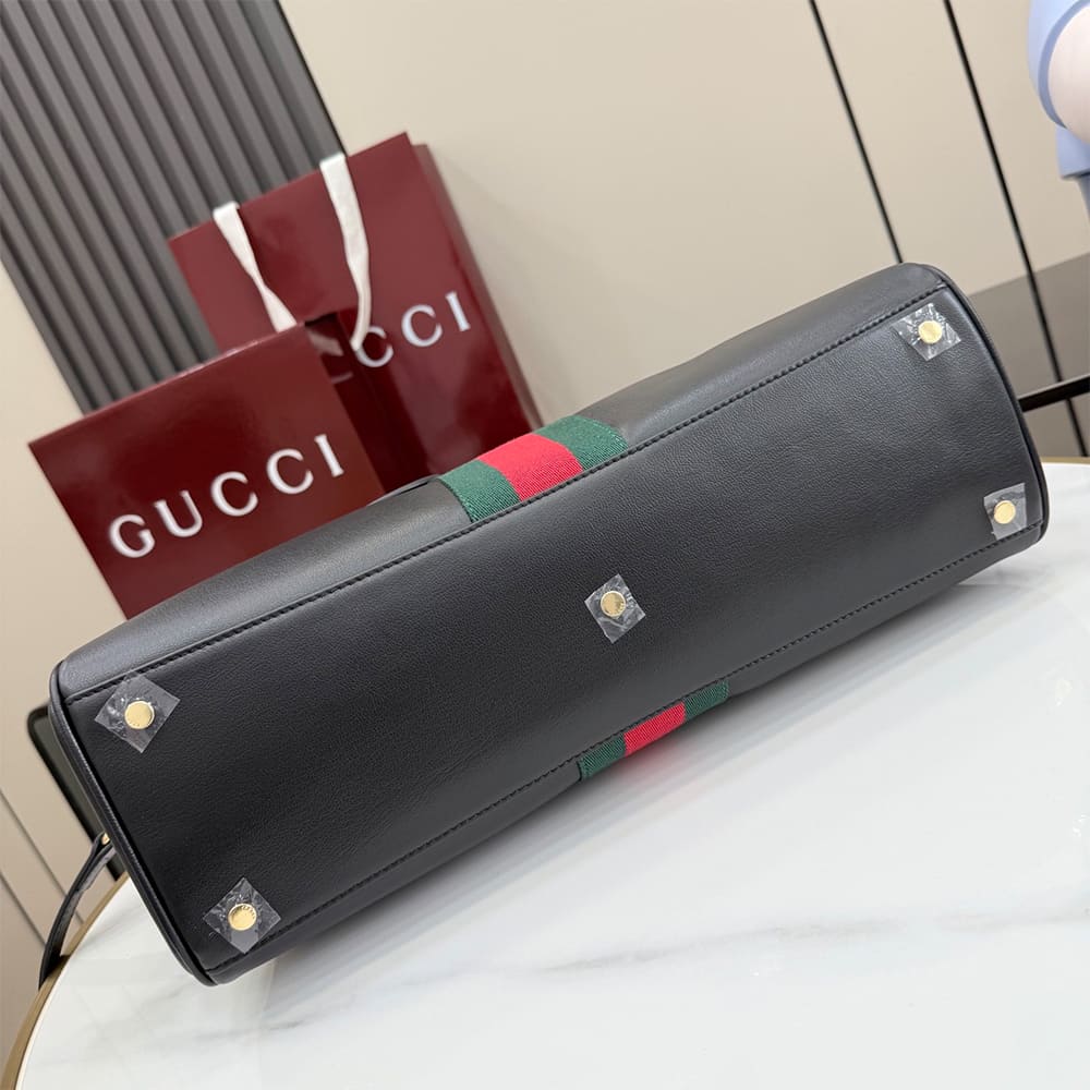 Gucci Borsetto large boston bag(HIGH-END GRADE)1:1High-quality replica