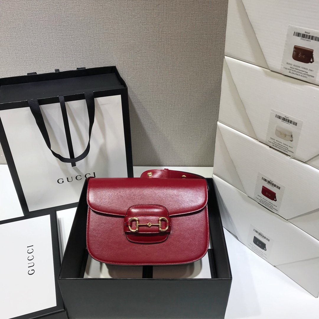 Replica Gucci Horsebit 1955 Shoulder Bag1:1High-quality replica