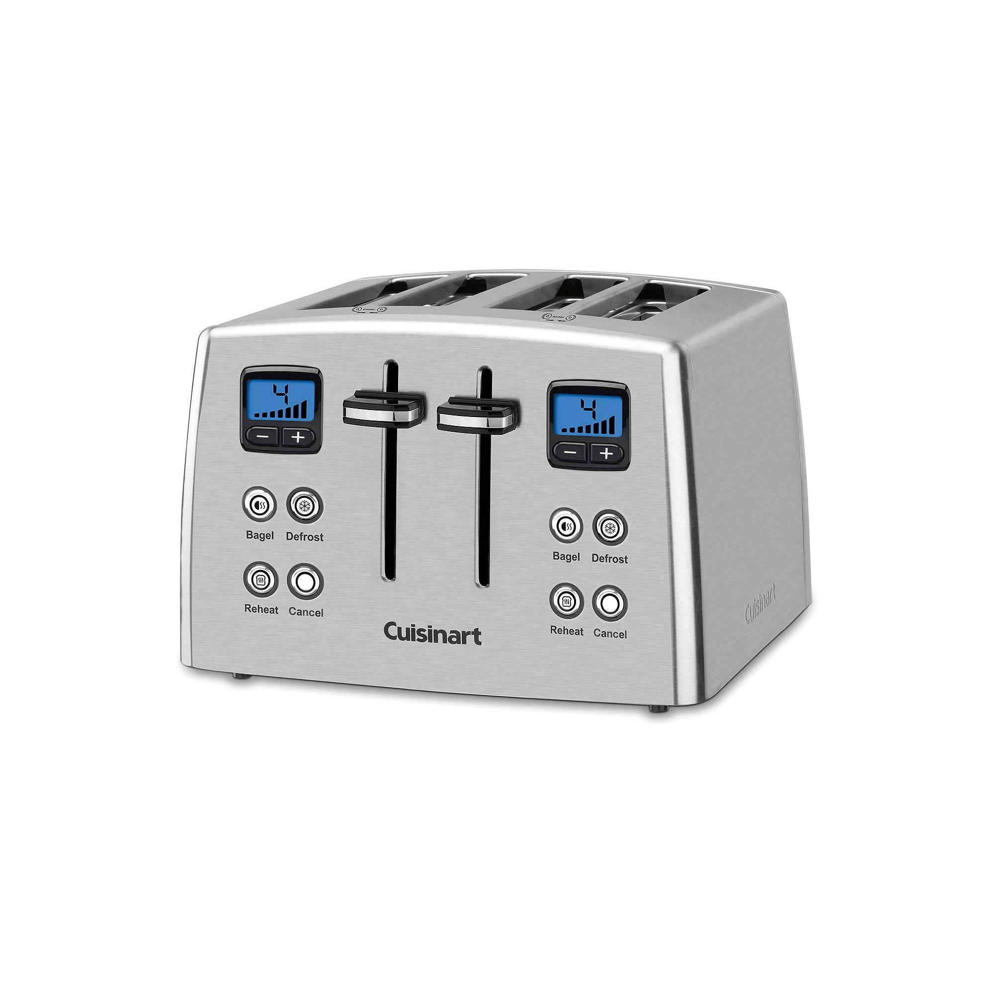 Cuisinart Toasters 4 Slice Countdown Metal Toaster, New, CPT-435P1