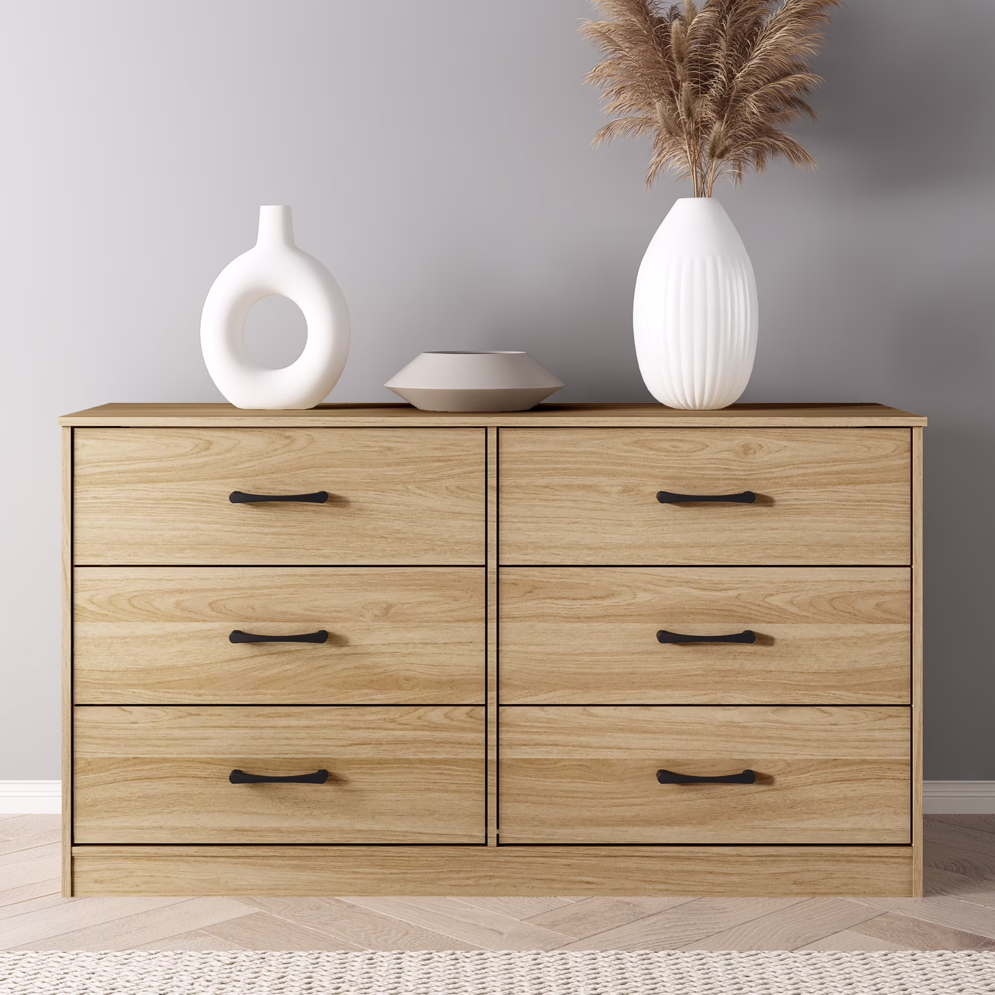 Mainstays Ardent 6 Drawer Dresser, White - Image 7