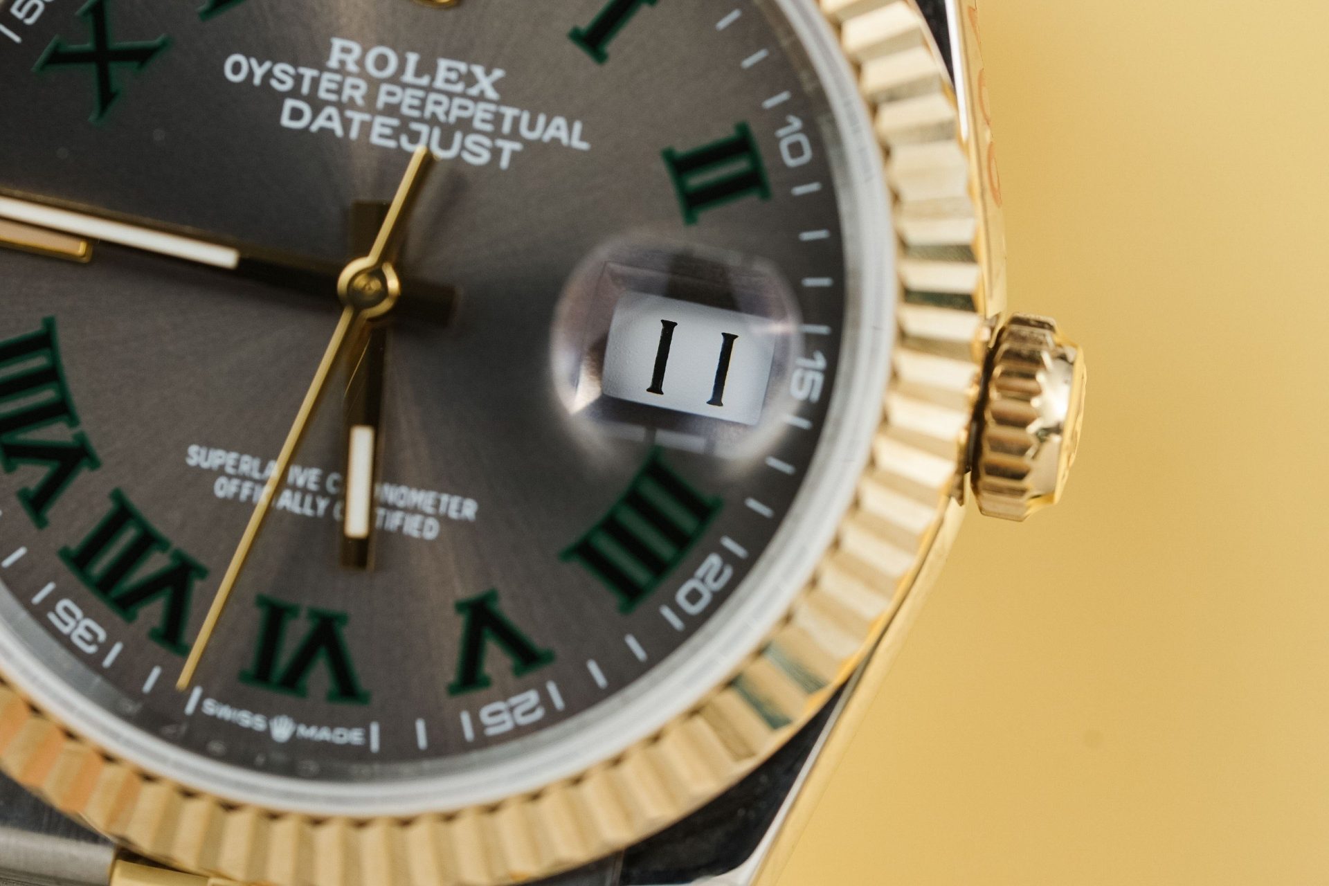 Rolex Rep 11 Watch DateJust 126231 Wimbledon Dial Gold Wrapped GM Factory 36mm - Elite Watch Atelier