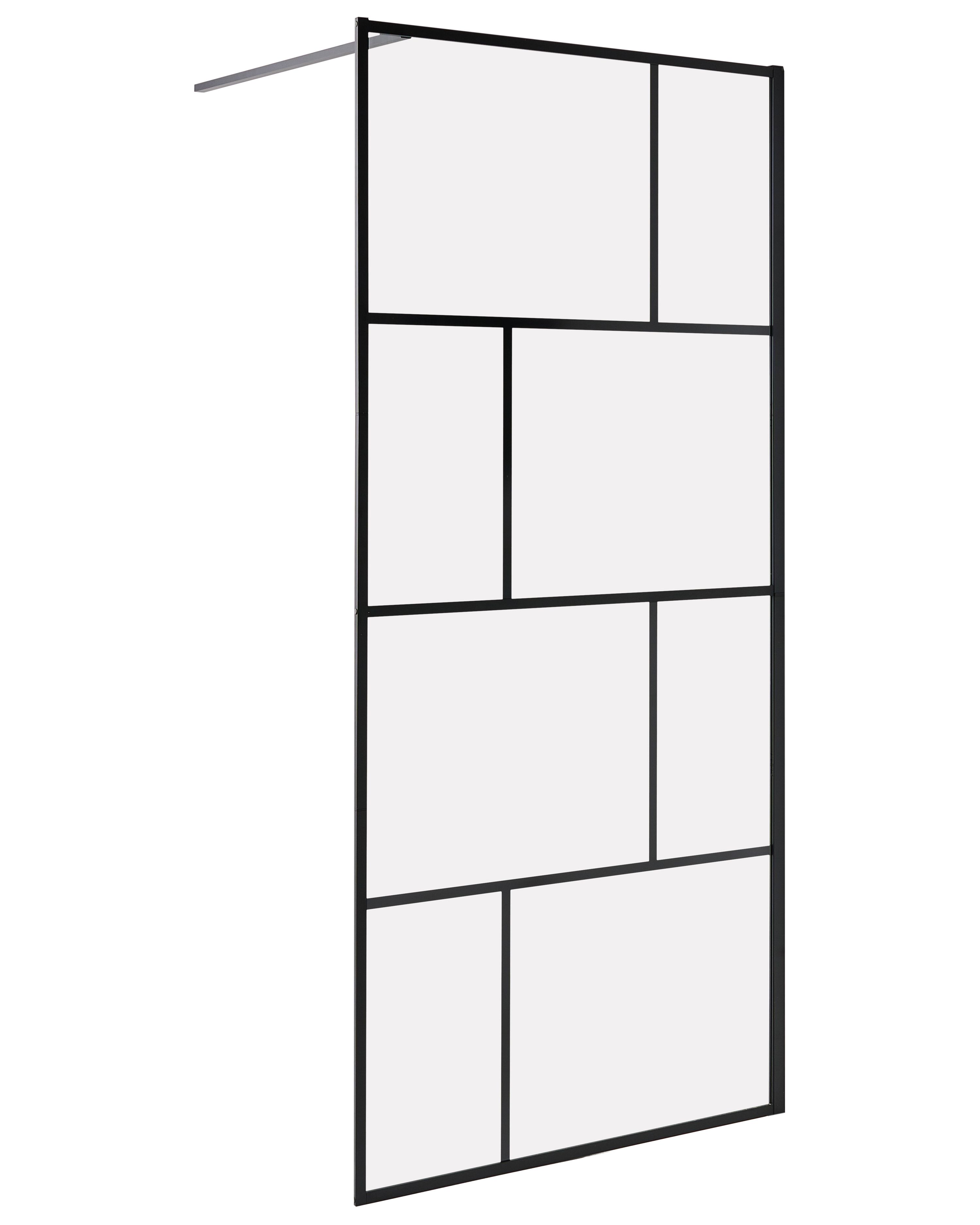 Shower Screen TAPAJOS 900 x 1950 mm Black