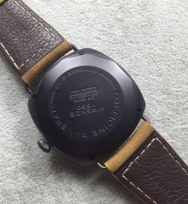 Replica Panerai Radiomir PAM339 Composite Brown Dial Asso Strap - Top club