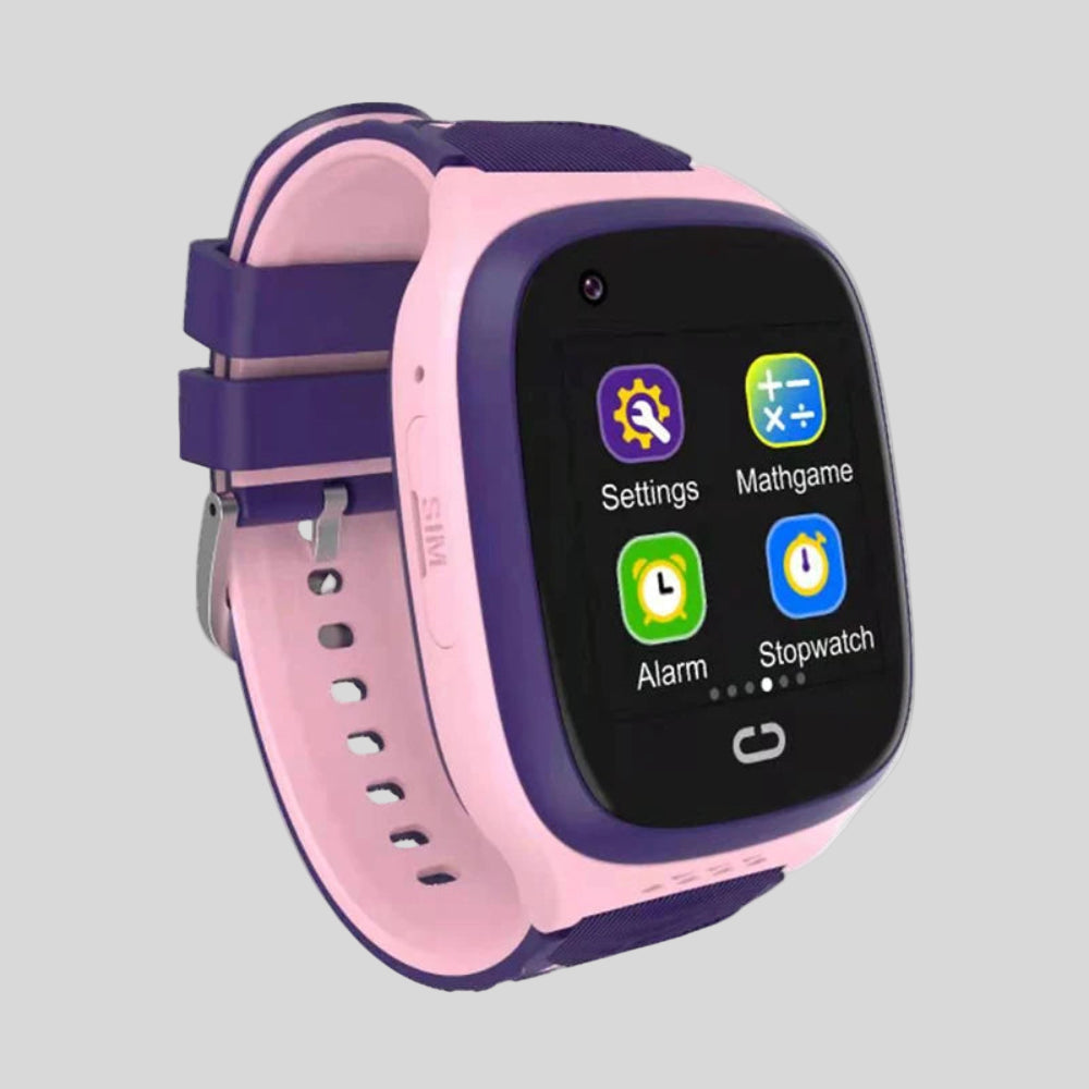 Duurzame Waterdichte Kindersmartwatch met GPS, Touchscreen en Camera voor Kinderen van 3-12 Jaar