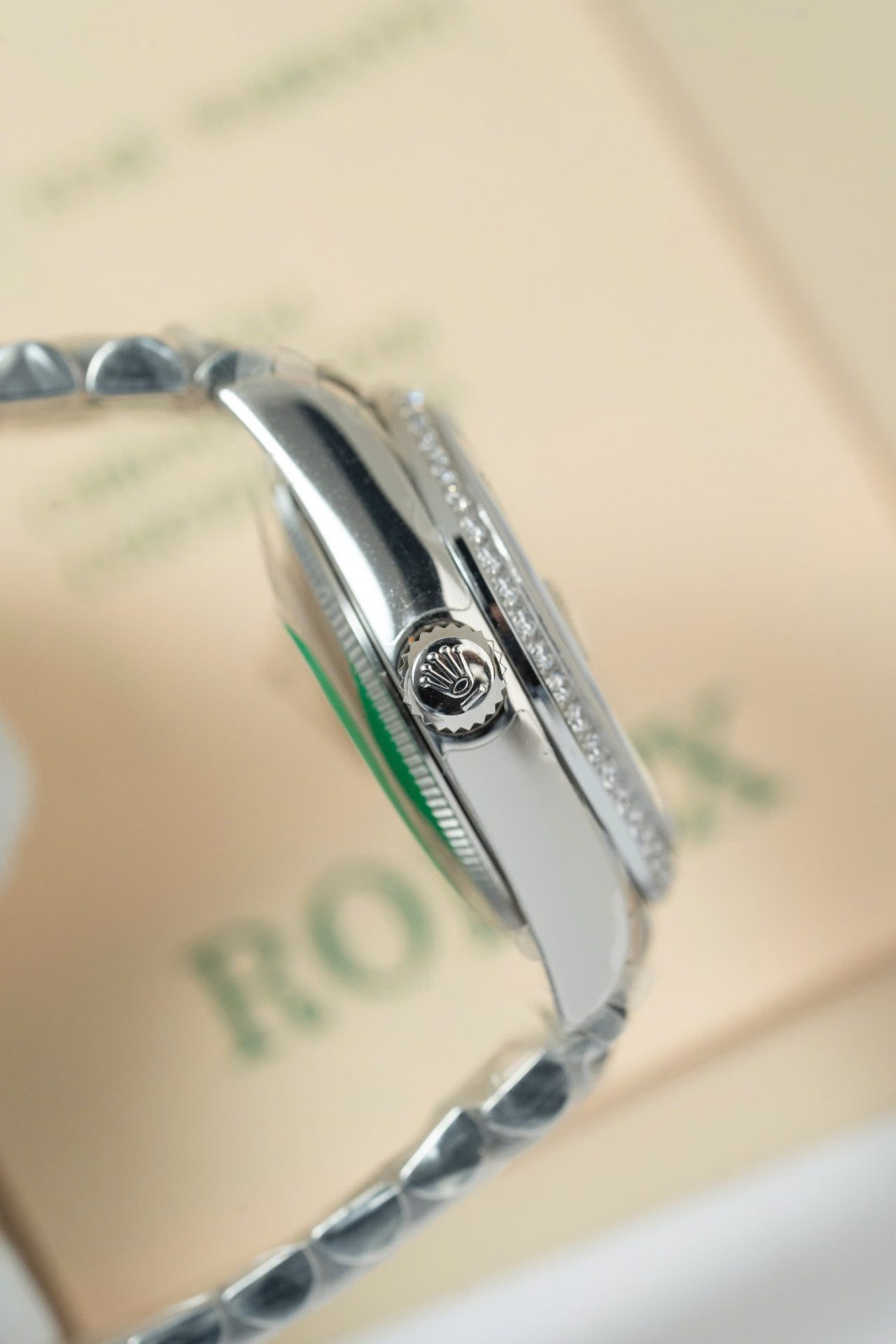 Rolex DateJust Lady Clone Watch Gray Dial Jubilee Strap 31mm - Elite Watch Atelier
