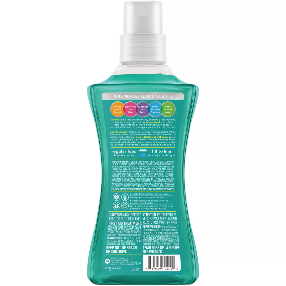 Method 53.5 Oz. Beach Sage Liquid Laundry Detergent