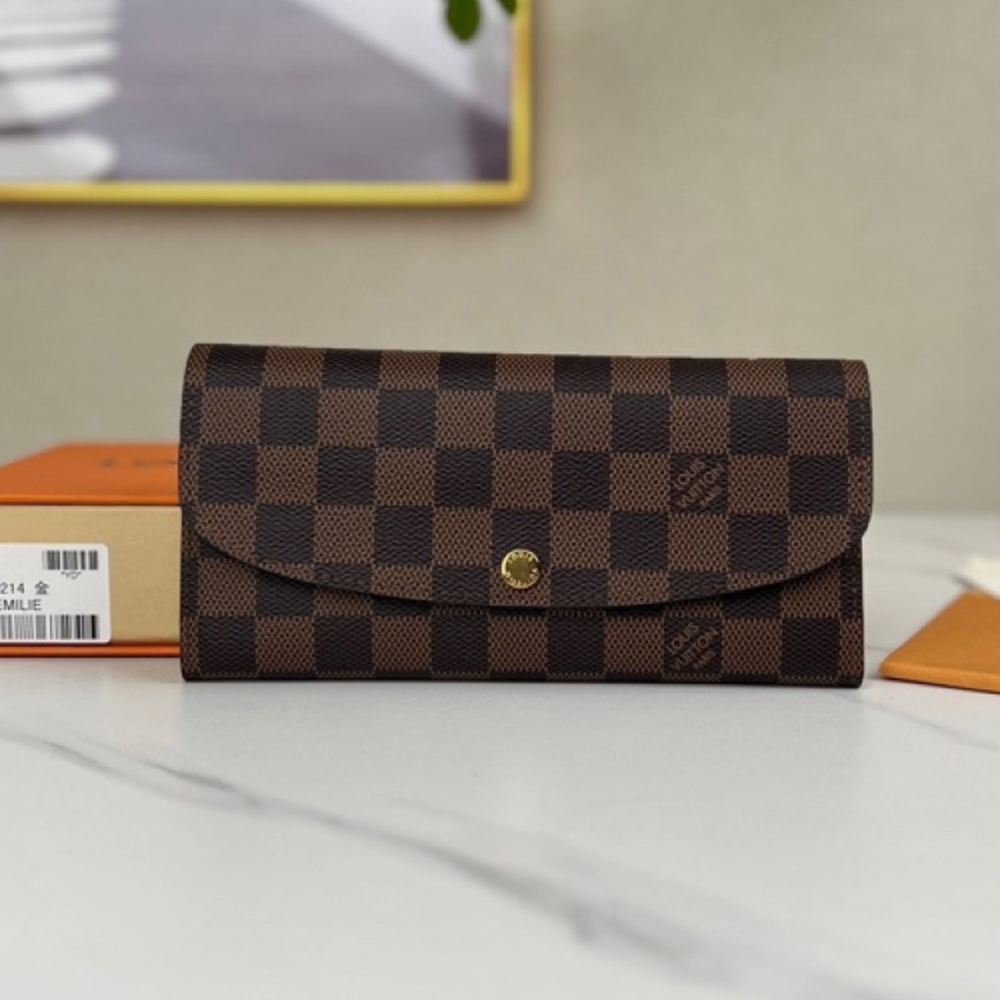 Louis Vuitton LV Emilie Snap On Wallet M614471:1High-quality replica