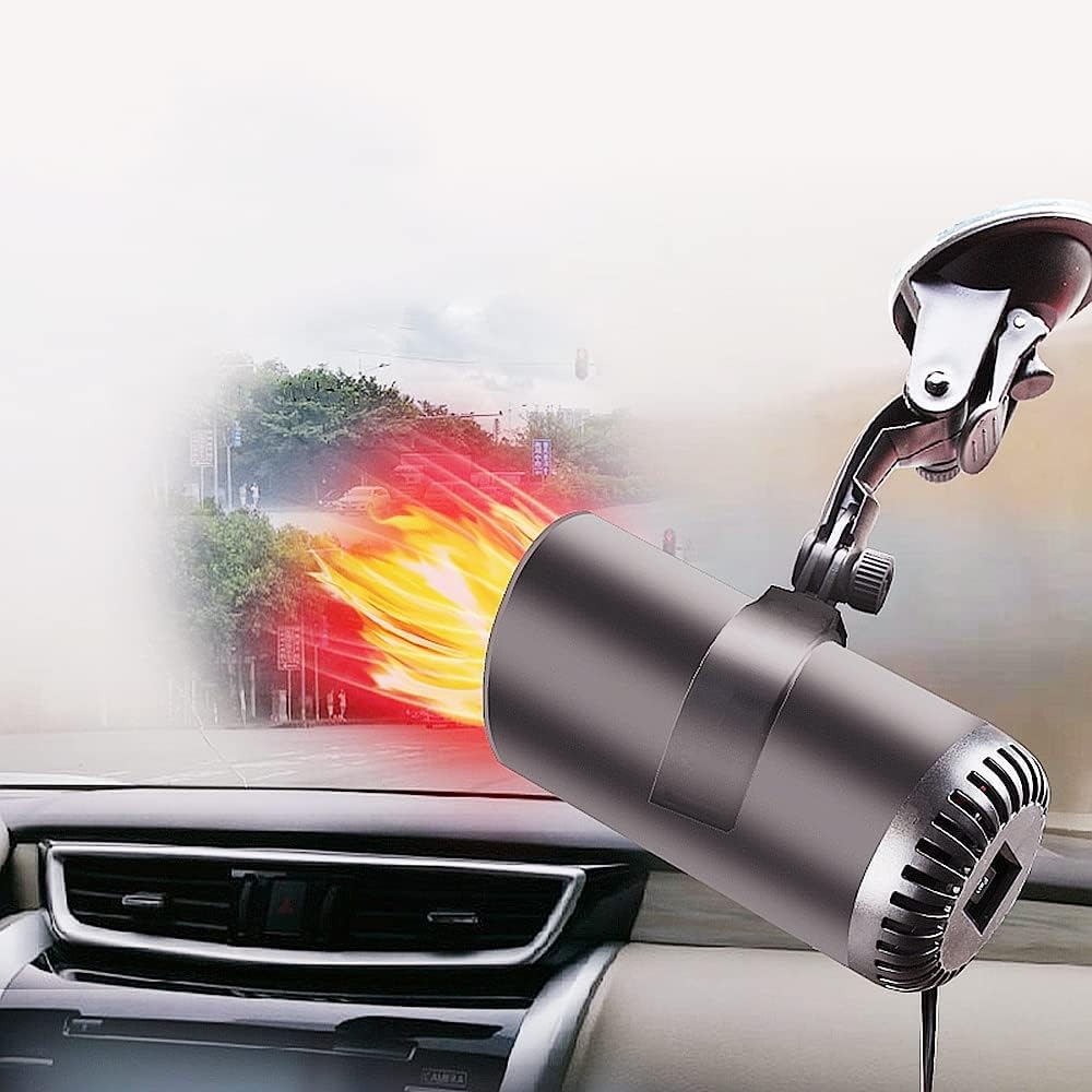 Draagbare 12V Autoverwarmer met Snelle Ontdooi- en Verwarmingsmodus