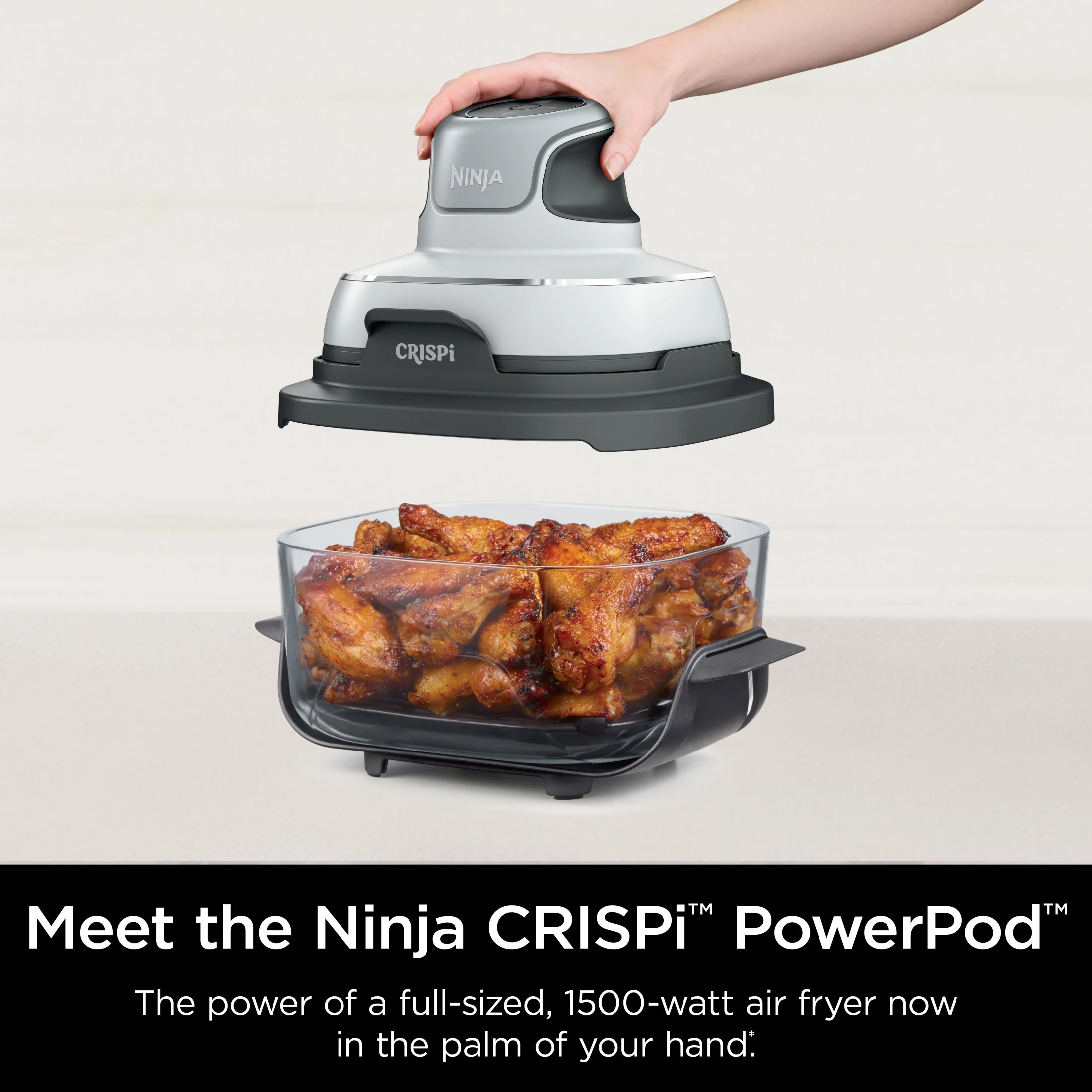 Ninja Crispi 3-in-1 Portable Cooking System with 4 QT TempWare Container - Image 3