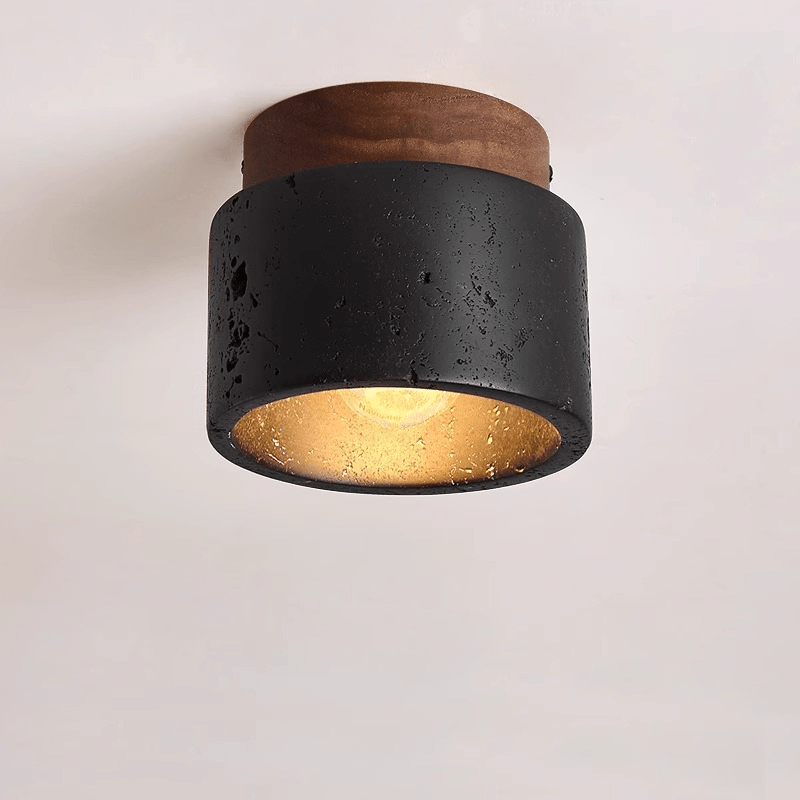 NatuurLicht – Stenen Plafondlamp – Stijlvolle Harmonie tussen Natuur en Design